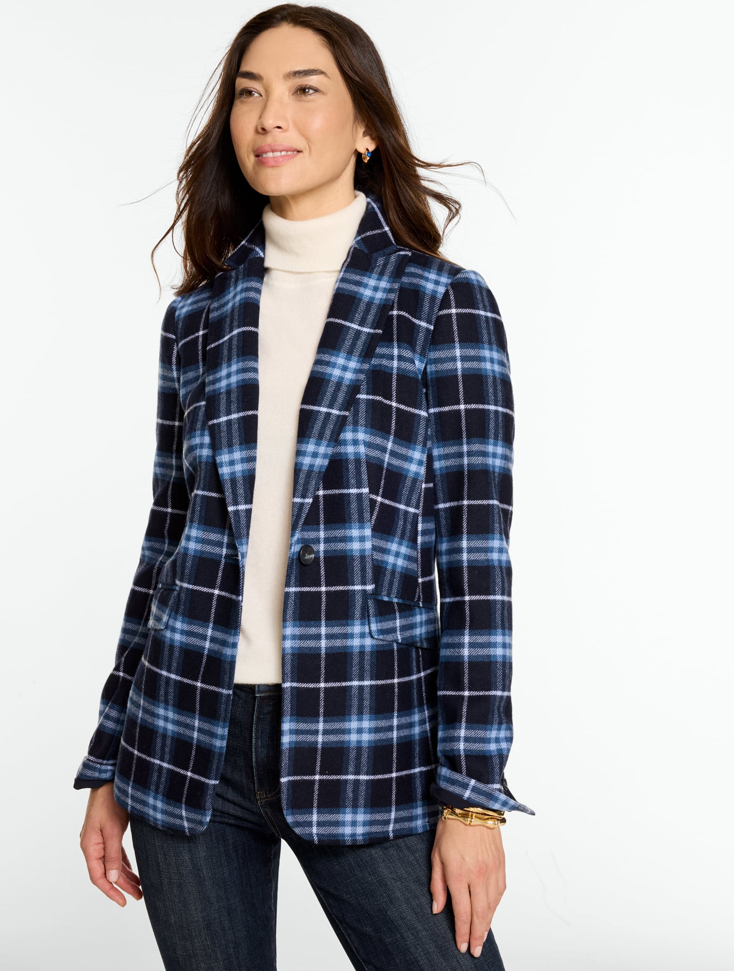 Magnificent Plaid Blazer