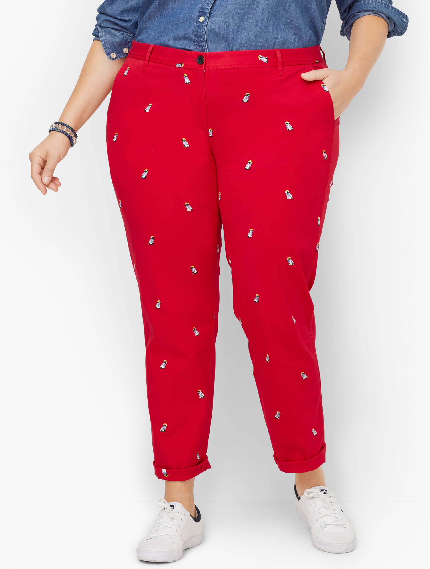 Relaxed Chinos - Frenchie Critter | Talbots