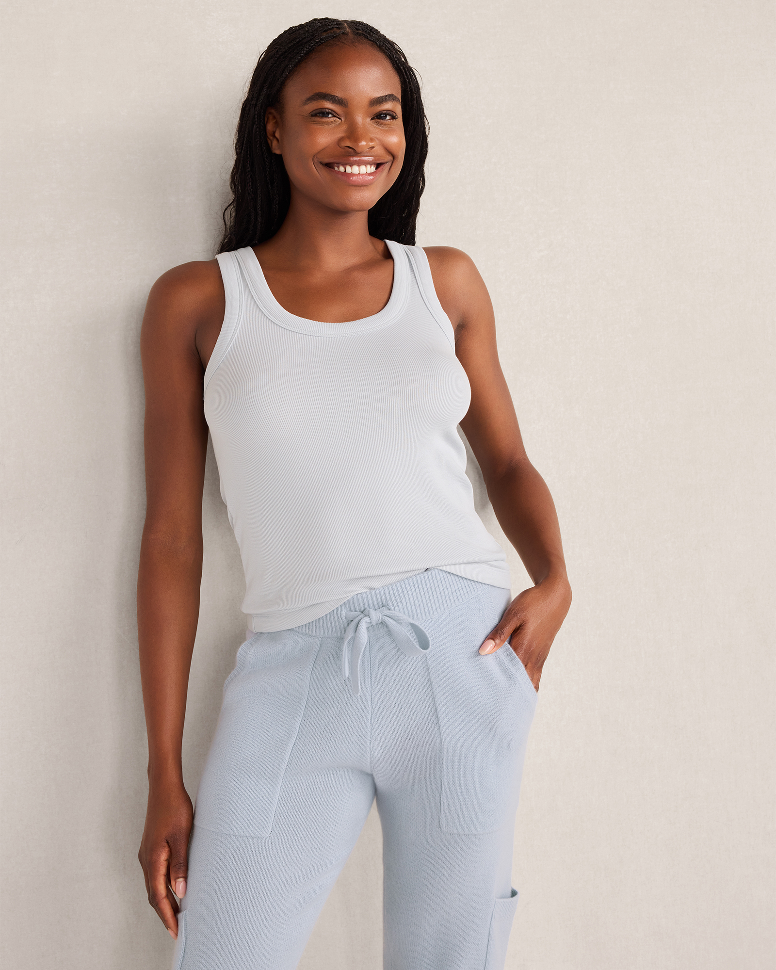 Organic Cotton Scoop Neck Tank