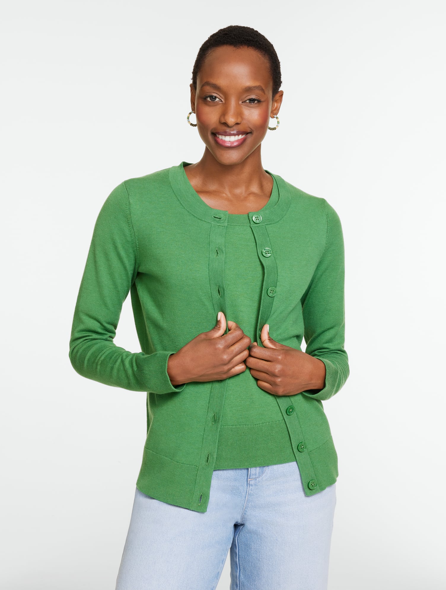 Charming Cardigan - Wide Placket | Talbots