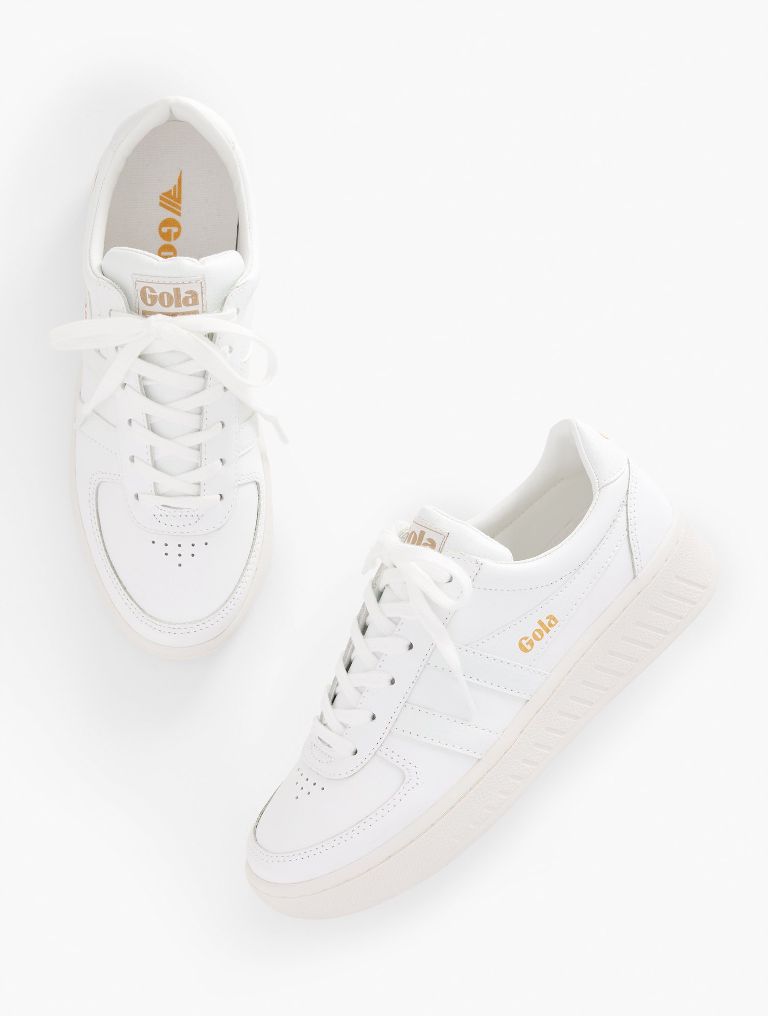 Talbots Golaâ® Grandslam Leather Sneakers - White - 8 1/2 M
