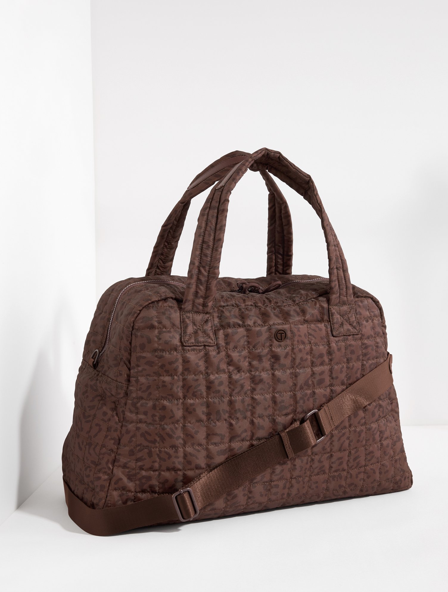 T By Talbots Leopard Weekender Bag