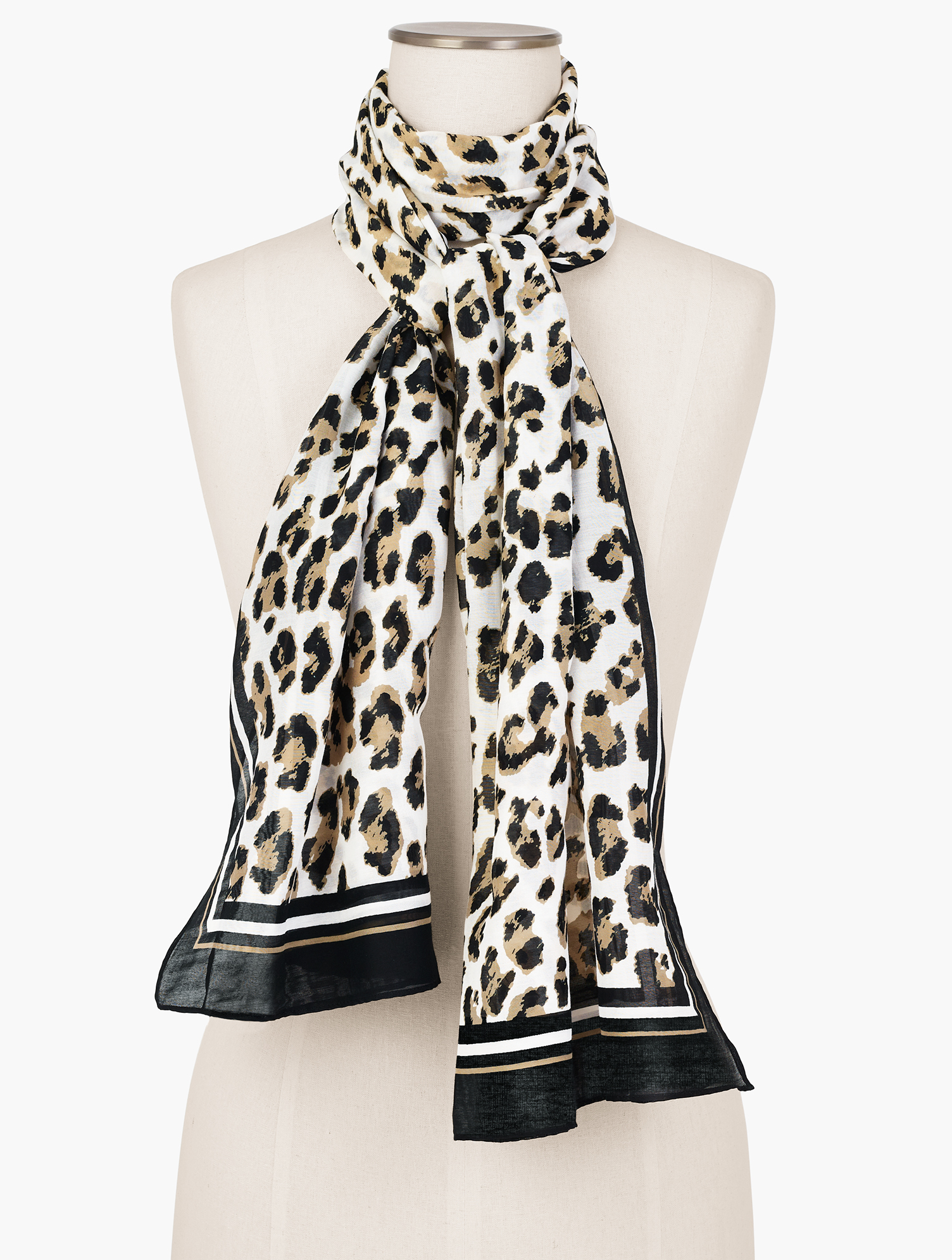 Leopard Oblong Scarf | Talbots