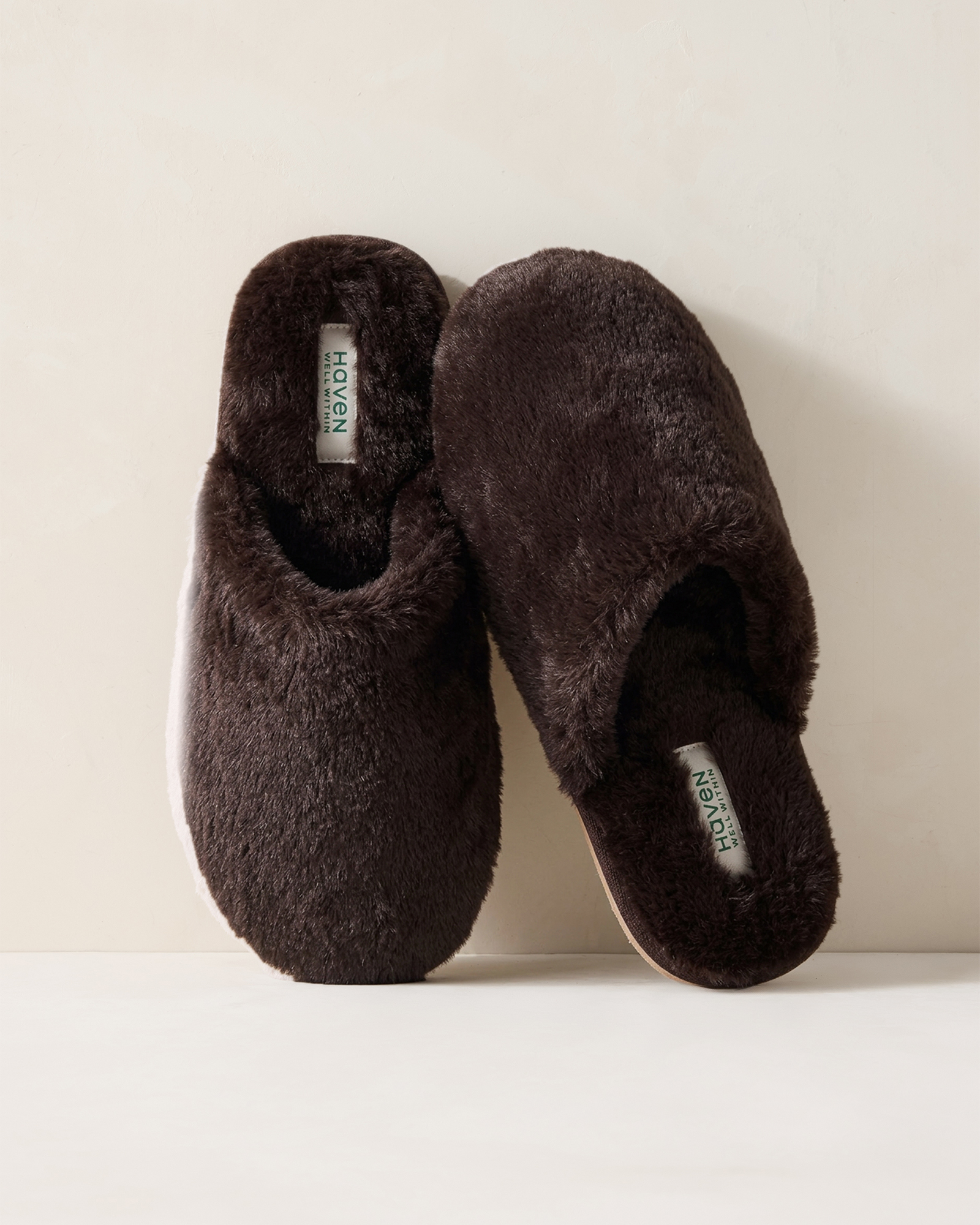 Faux Fur Slippers - thumbnail 7