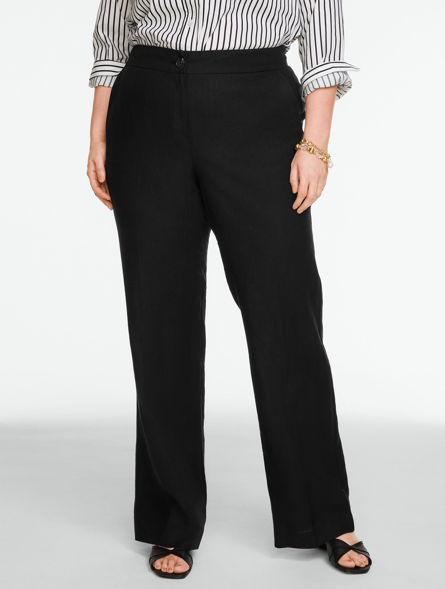 Linen Wide Leg Pants