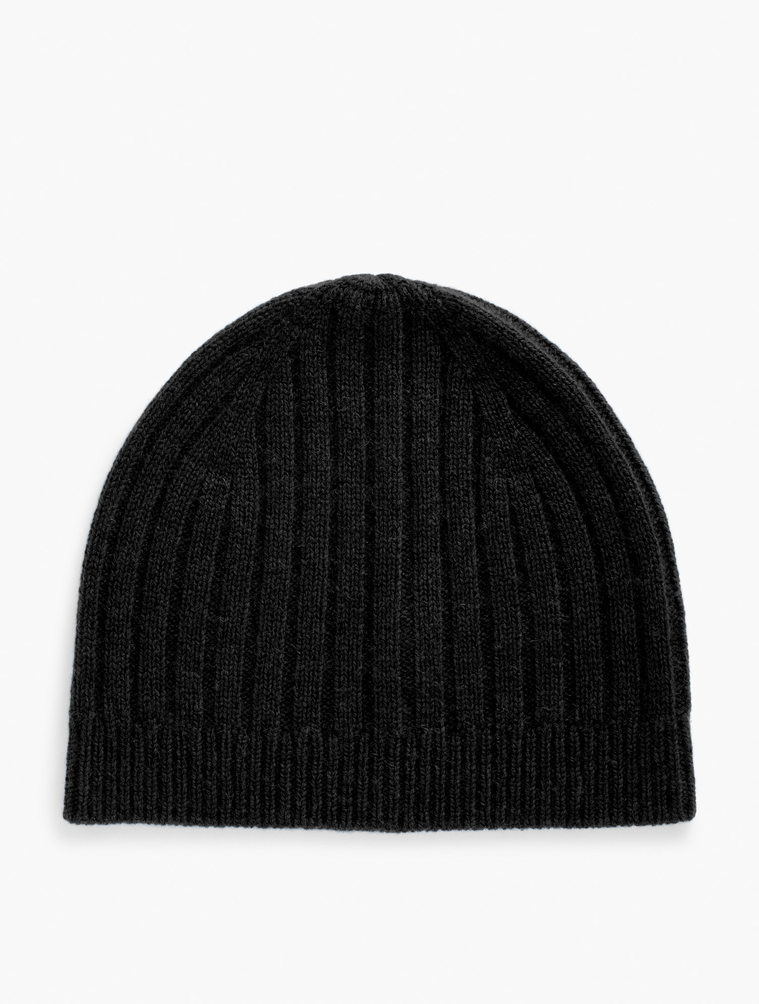 Talbots Cashmere Beanie - Black - 001