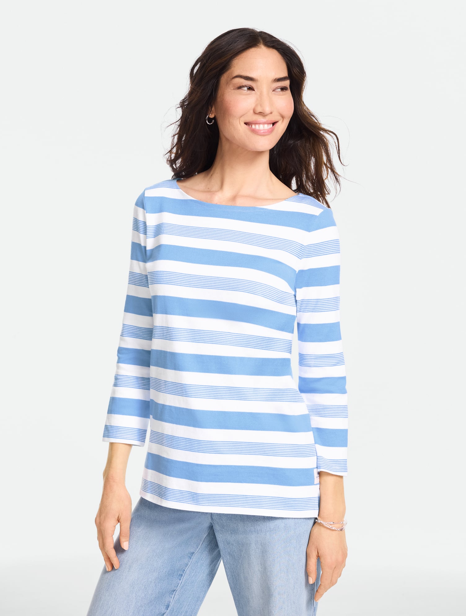 Authentic Talbots Tee - Delila Stripe