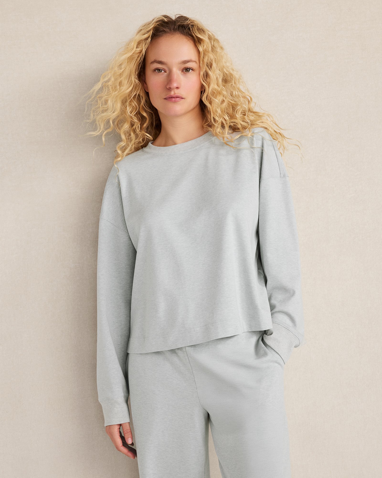 Botanical-Dyed Organic Cotton Interlock Top