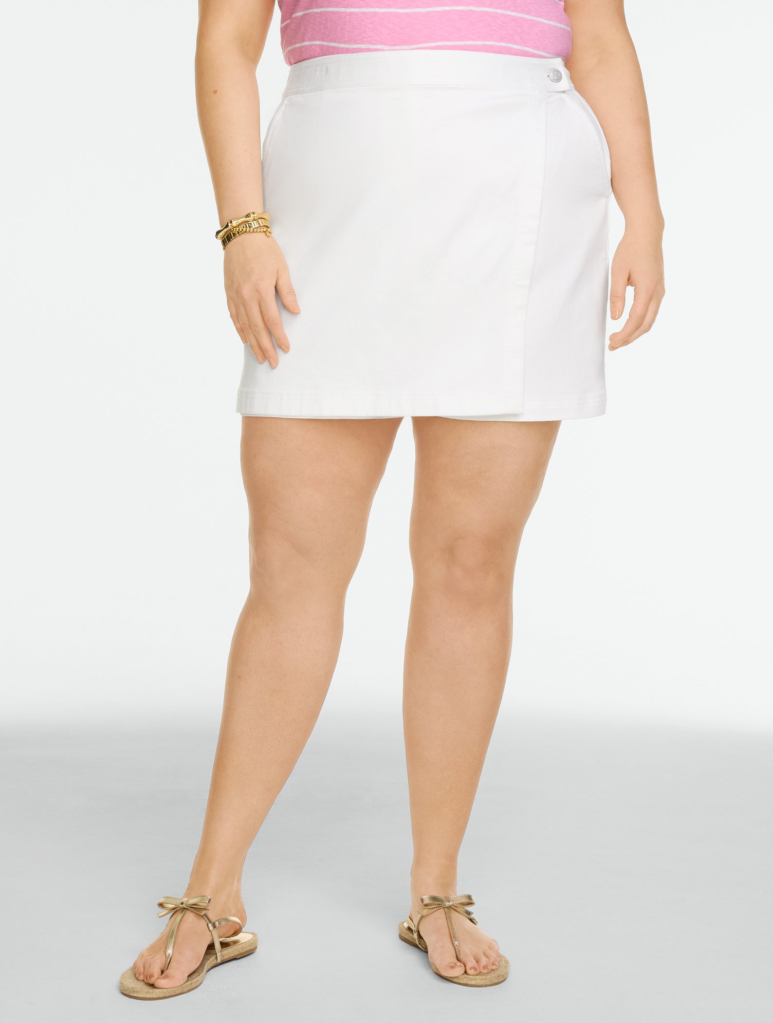 Lightweight Denim Skort