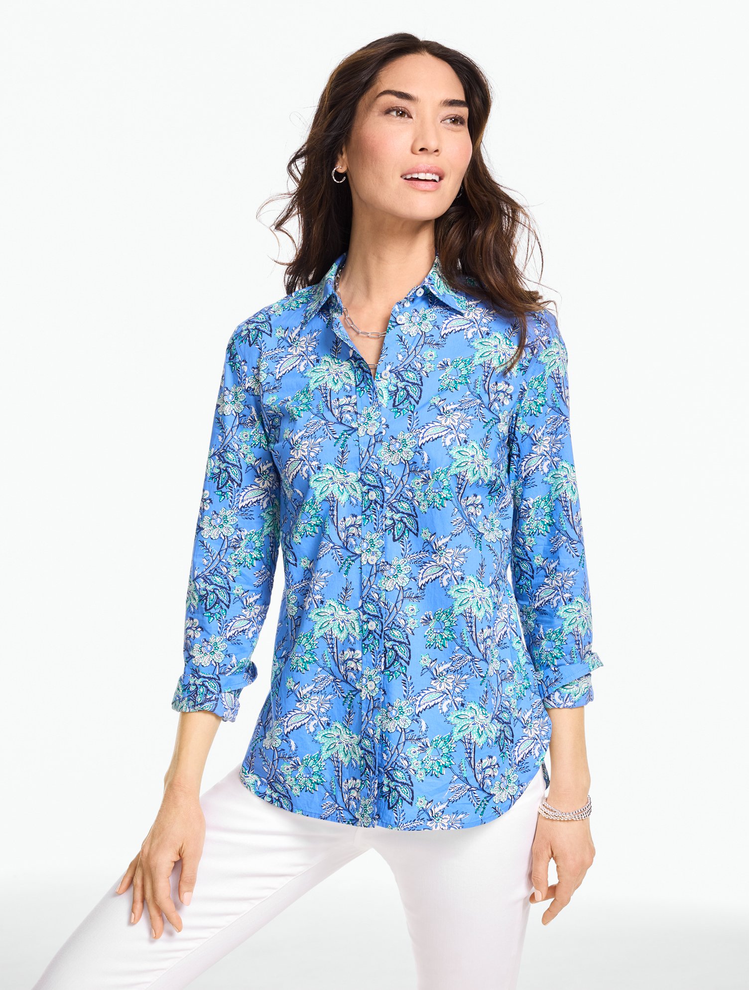 Modern Classic Shirt - Jacobean Woodblock