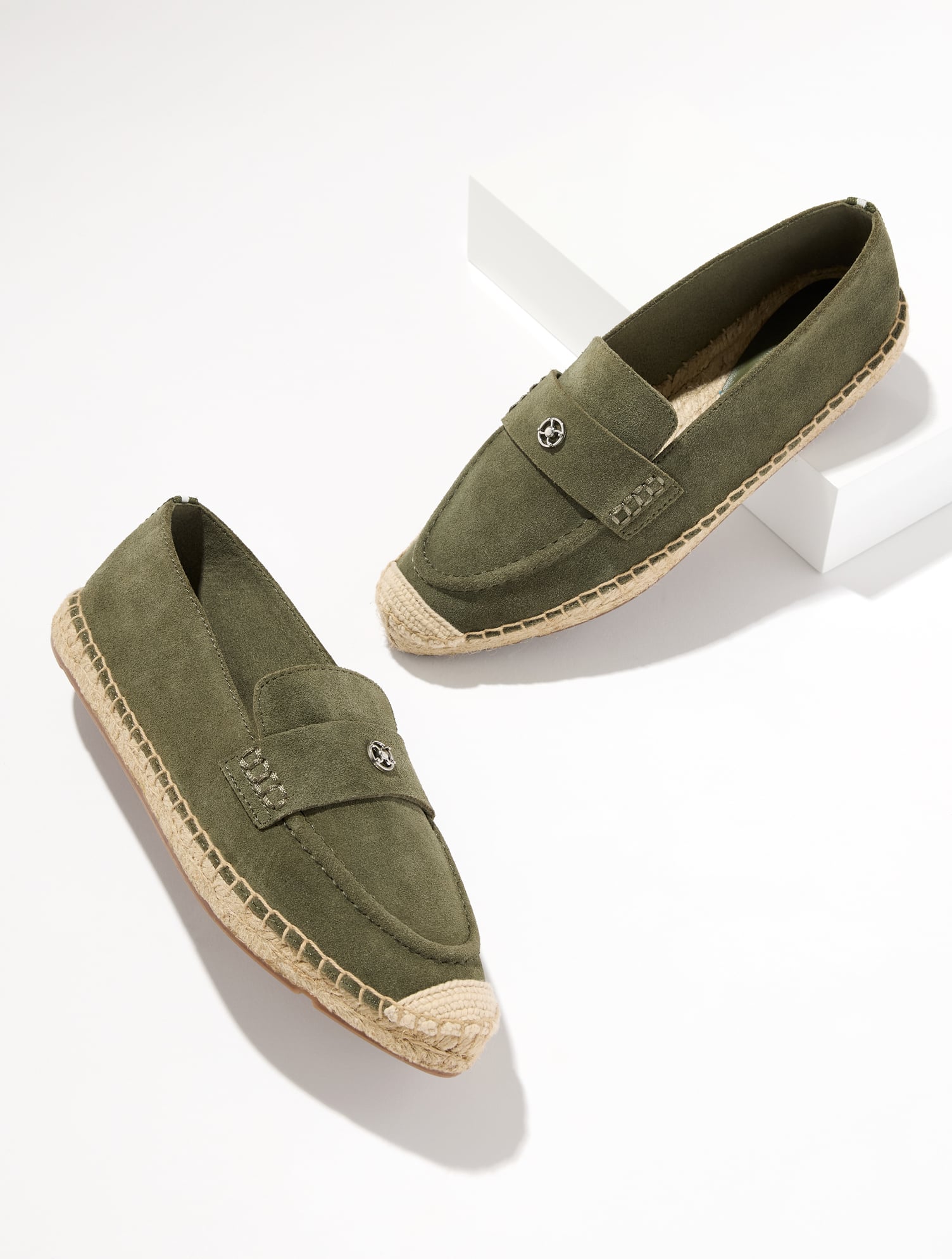 Isla Suede Espadrille Loafers - thumbnail 5