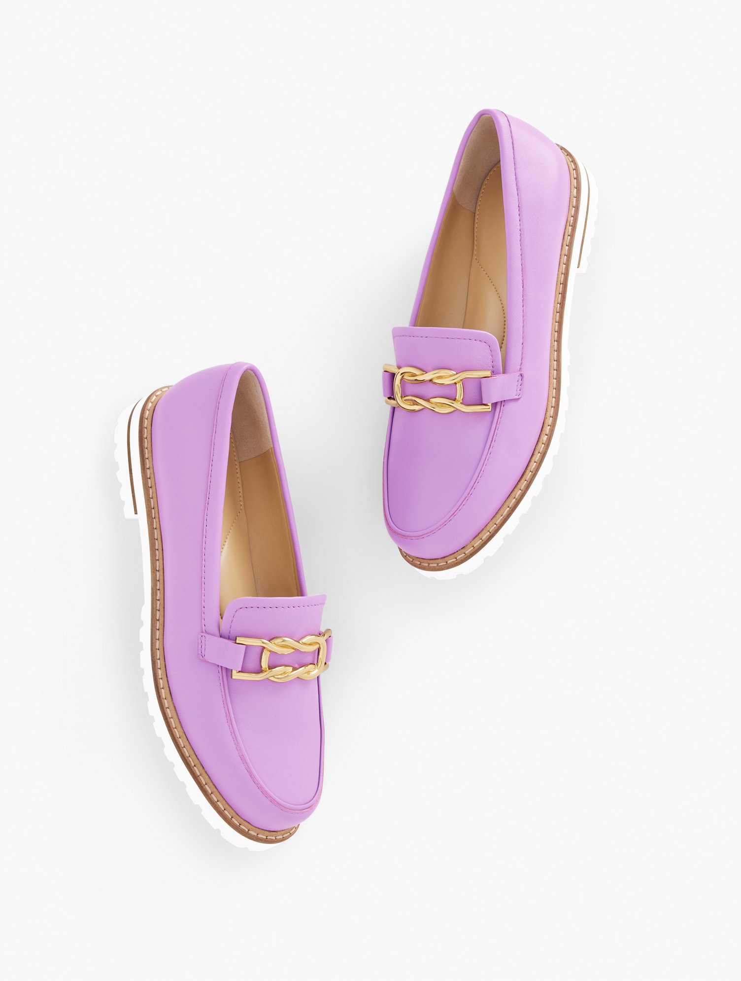 Laura Link Nappa Loafers | Talbots