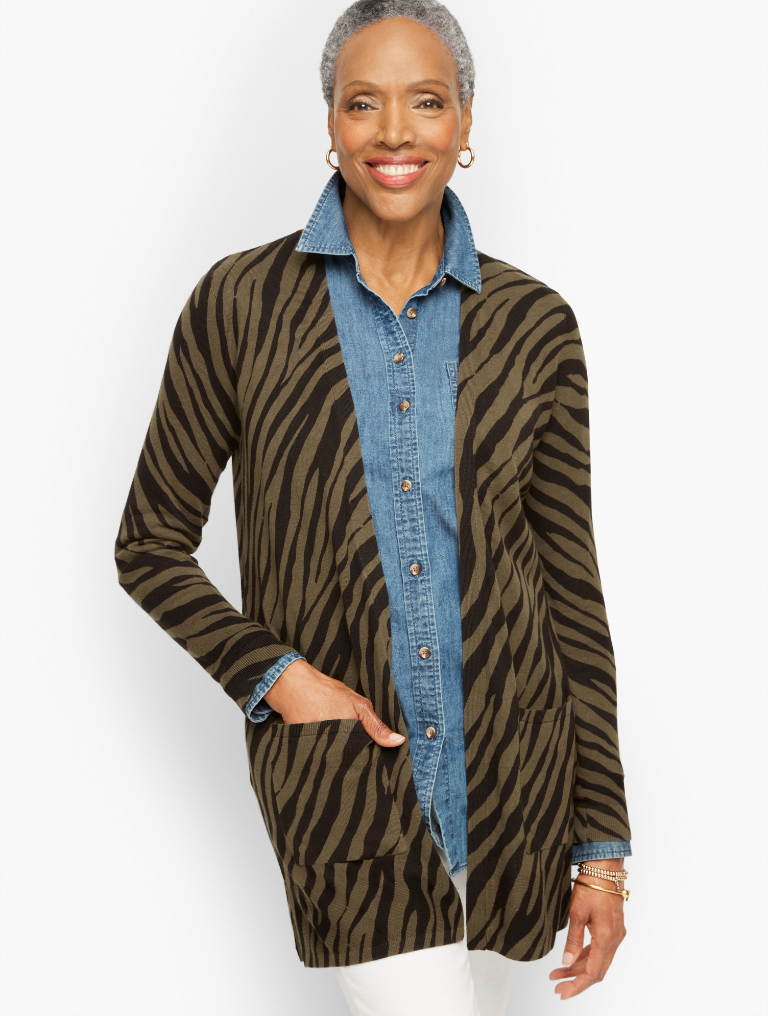 トップス DINER CARDIGAN Black Collared Cupcake Cardigan - RachelAntonoff.com