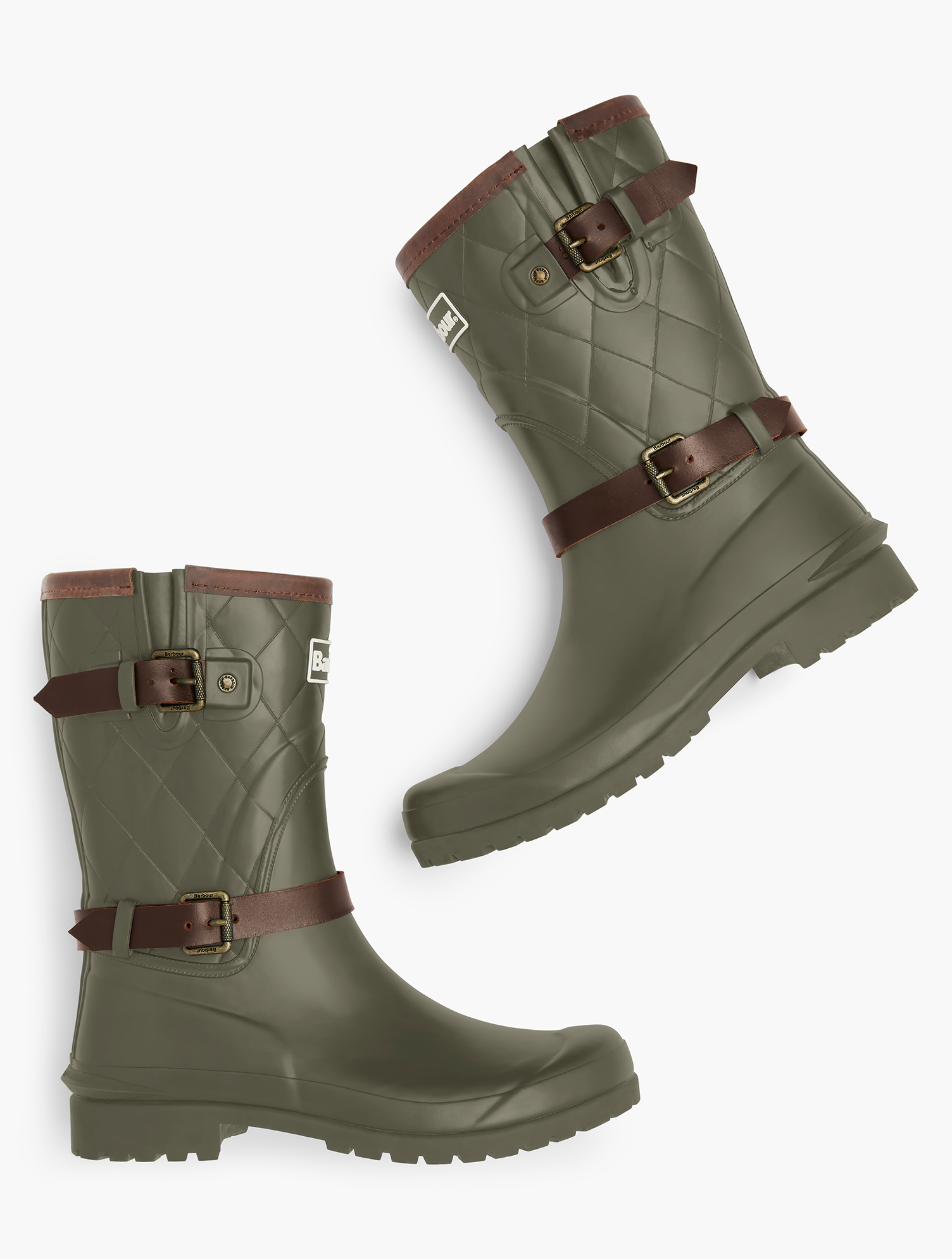 Barbour® Kelloe Wellington Rainboots | Talbots display picture 1