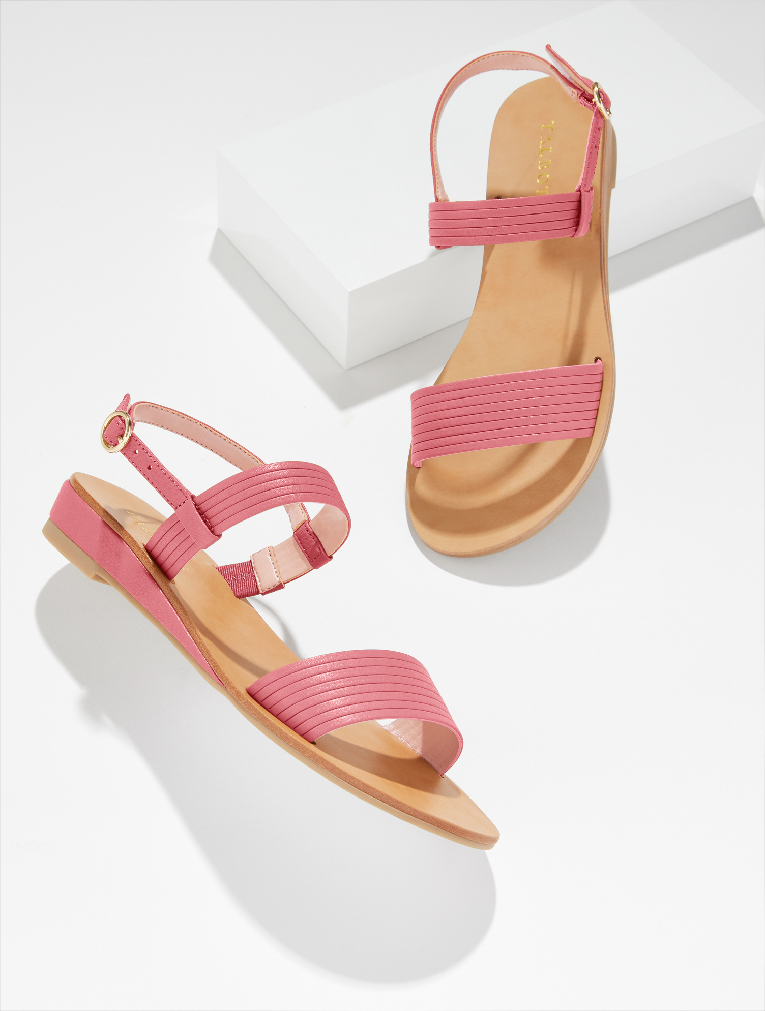 Gracelyn Nappa Wedge Sandals - thumbnail 4