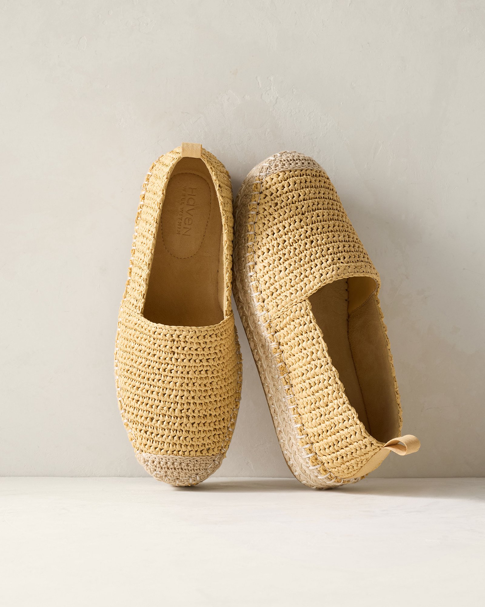 Straw Espadrille