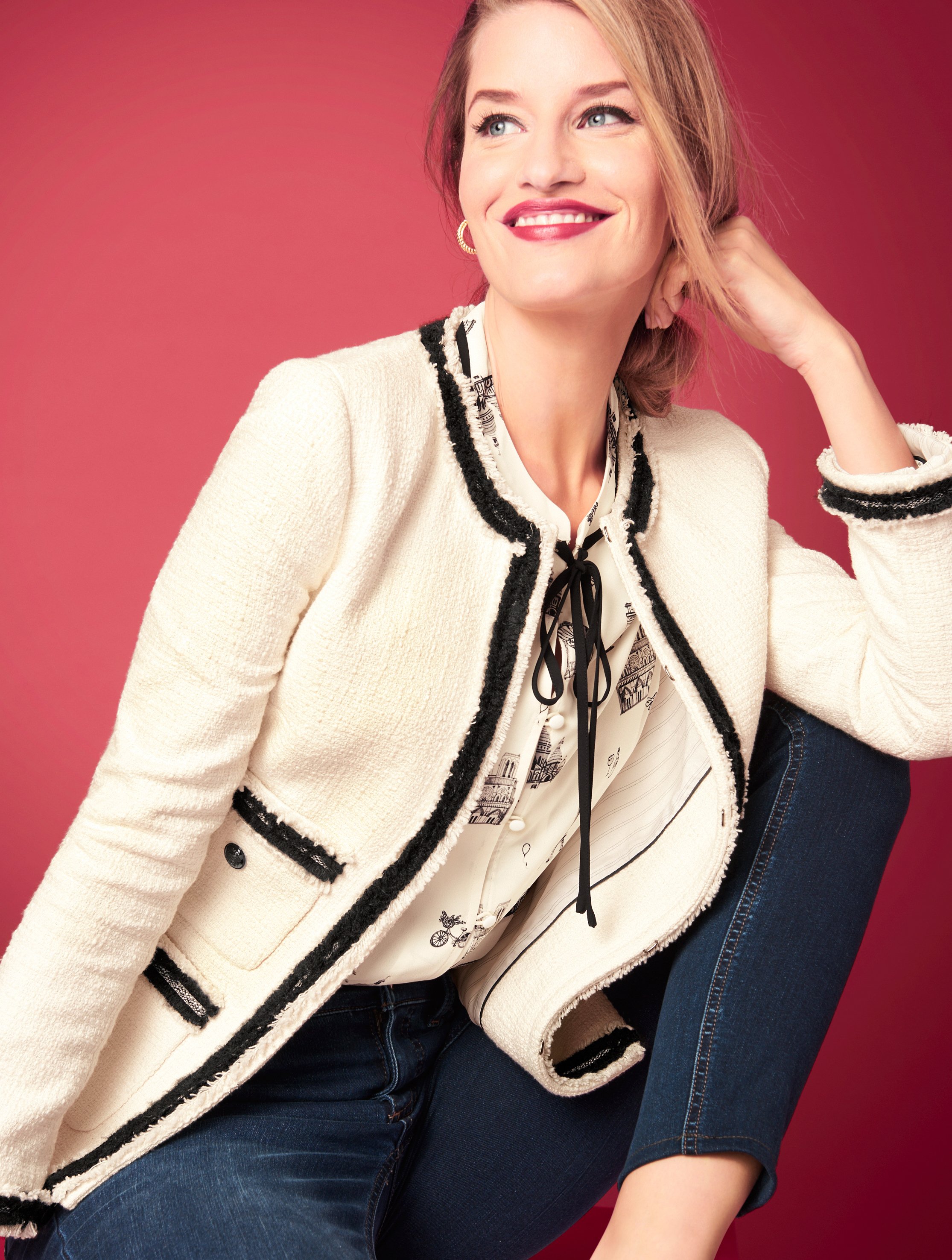 Provence Tweed Jacket | Talbots