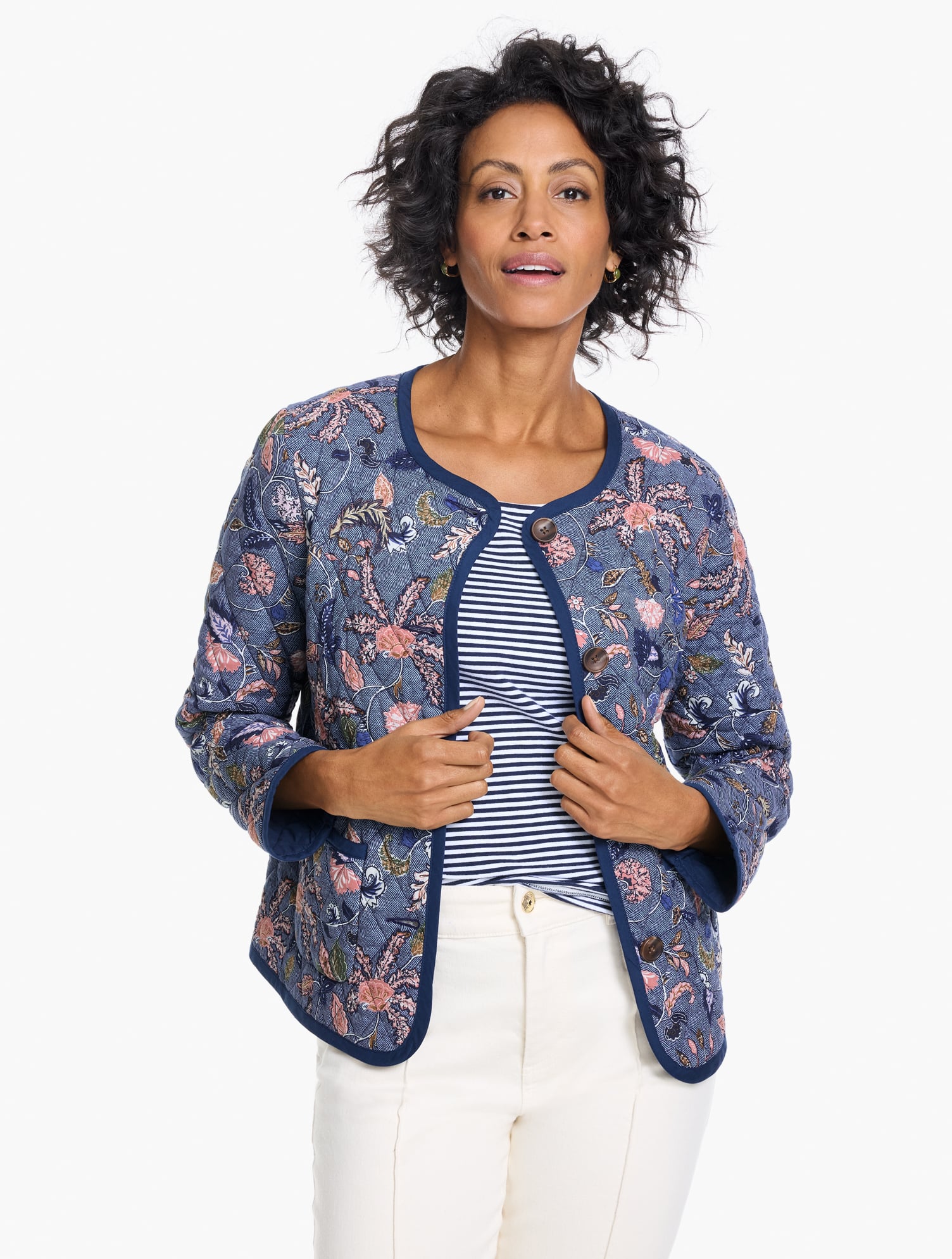 Twill Utility Jacket | Talbots