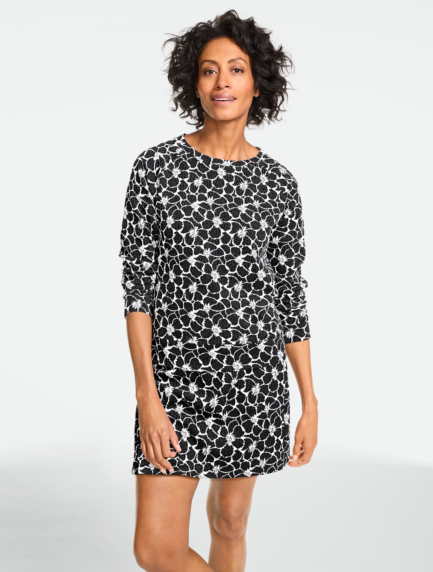 アンタッチャブル Sunny Floral Jacquard Pullover Top | Talbots