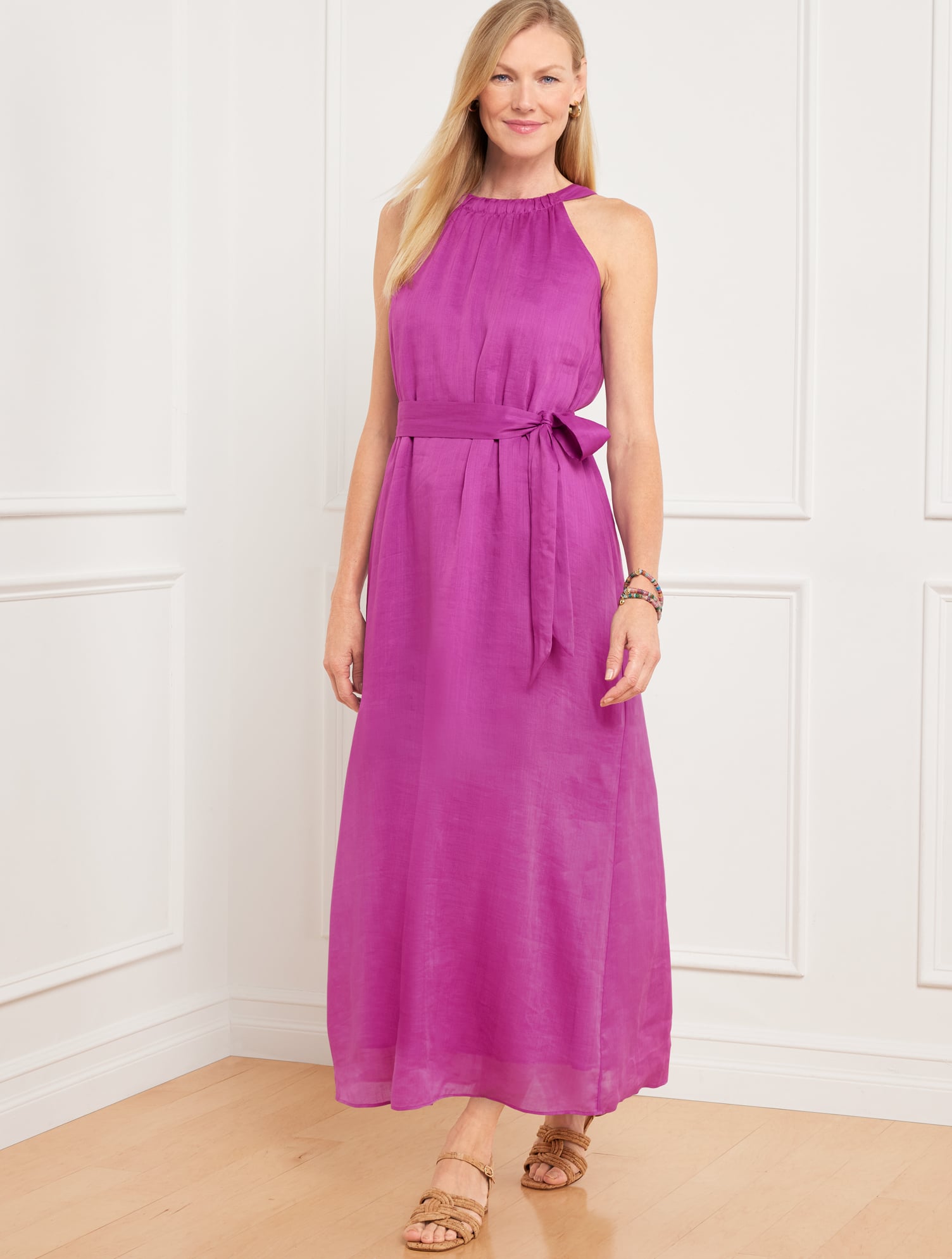 Halter Maxi Dress | Talbots Halter Maxi Dress | Talbots