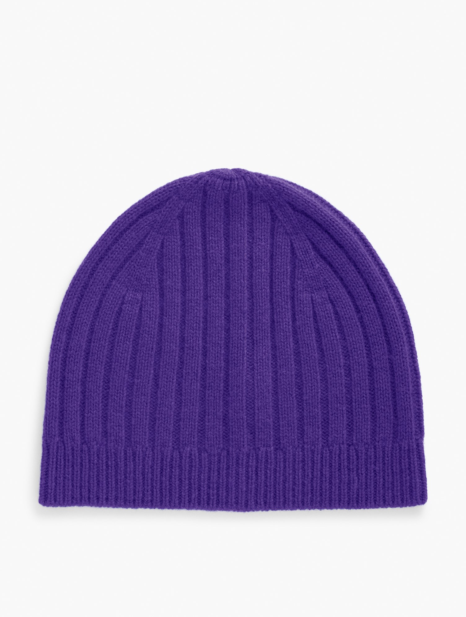 Talbots Cashmere Beanie - Purple Majesty - 001