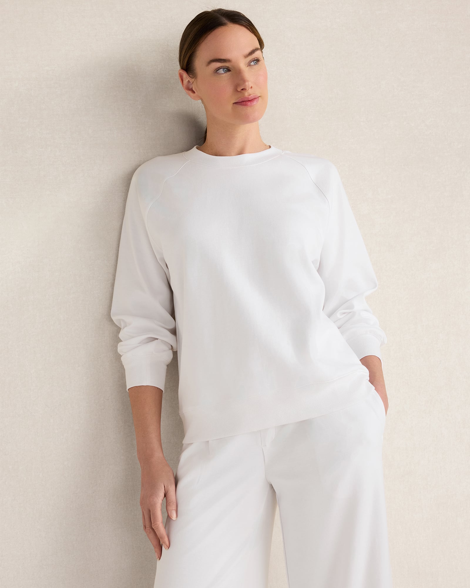 Organic Cotton Interlock Everyday Sweatshirt