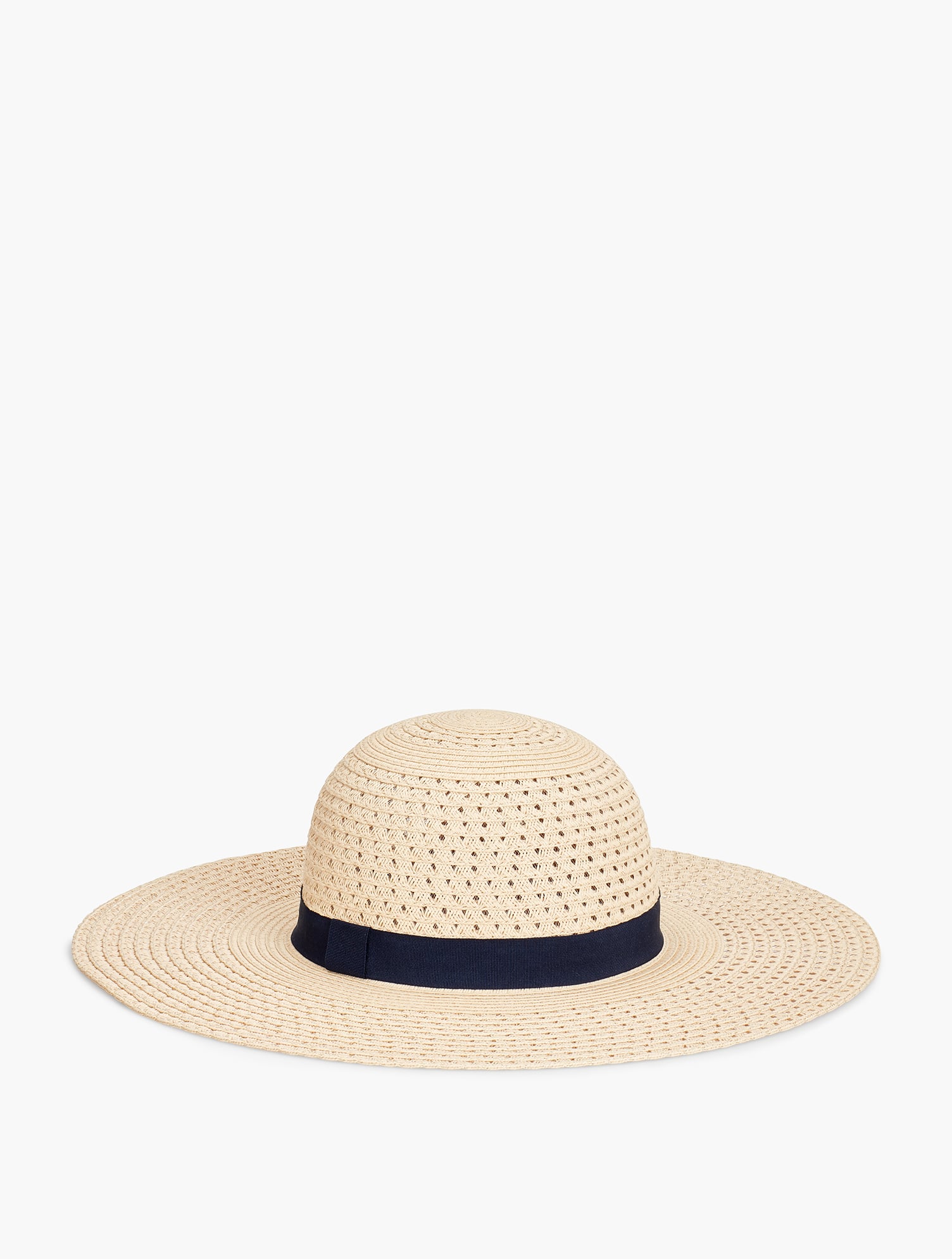 Wide-Brim Paper-Straw Hat | Talbots