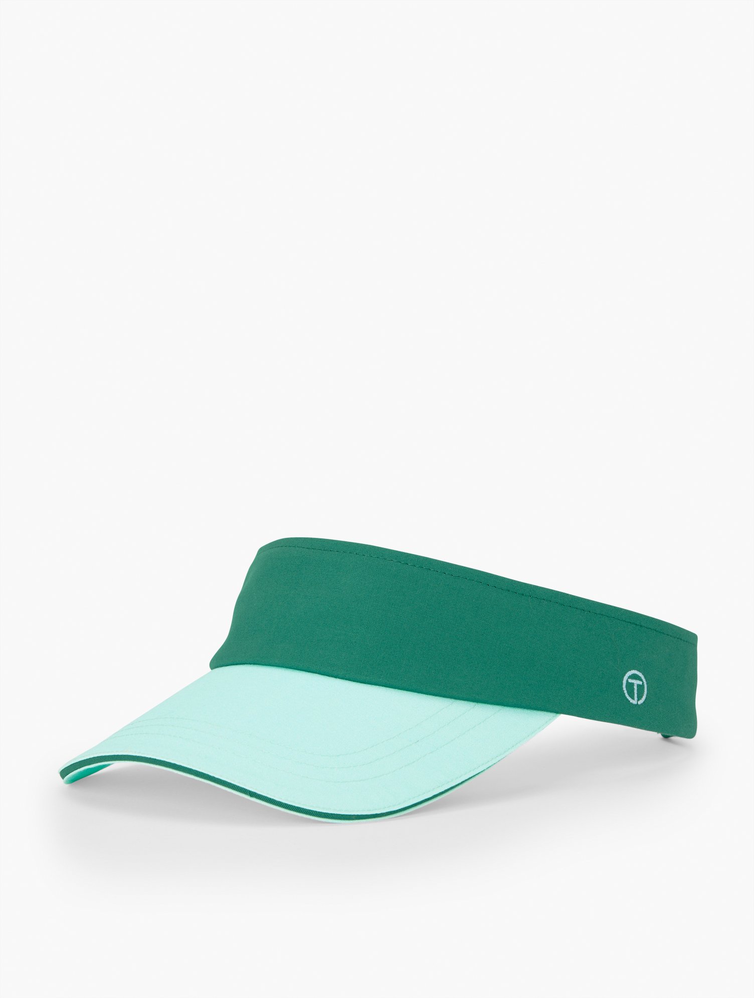 TALBOTS T BY TALBOTS COLORBLOCK VISOR - BLUE ICE - 001