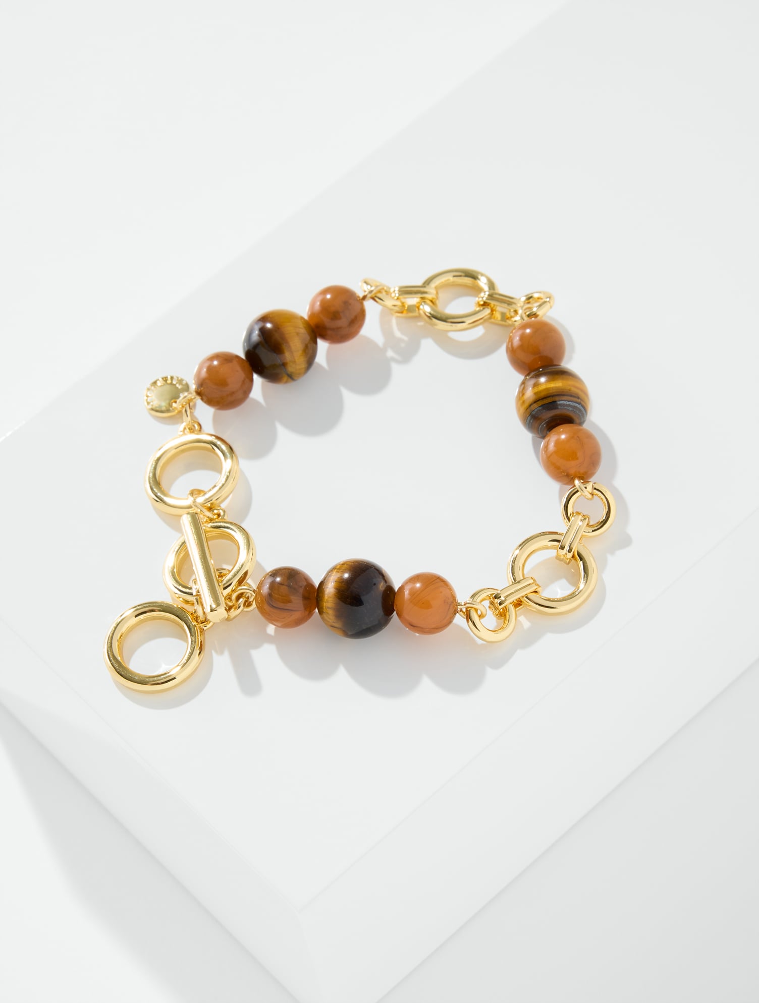 Odette Tiger's Eye Toggle Bracelet