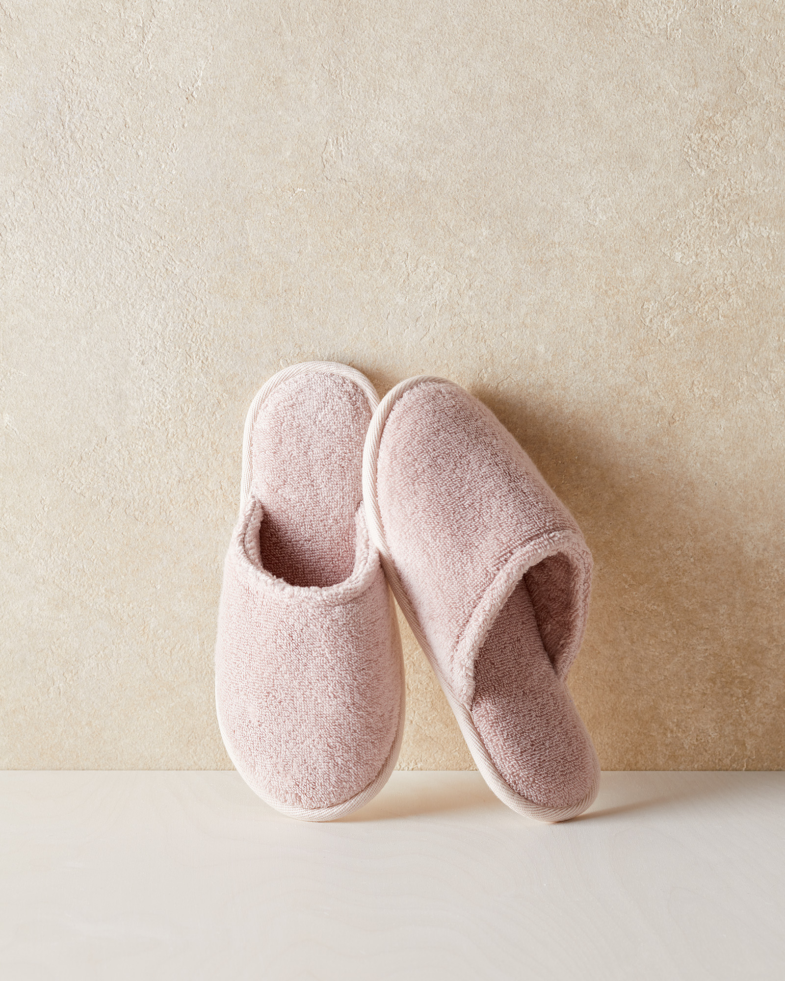 Talbots Plush Slippers - Quartz - Small  In Pink