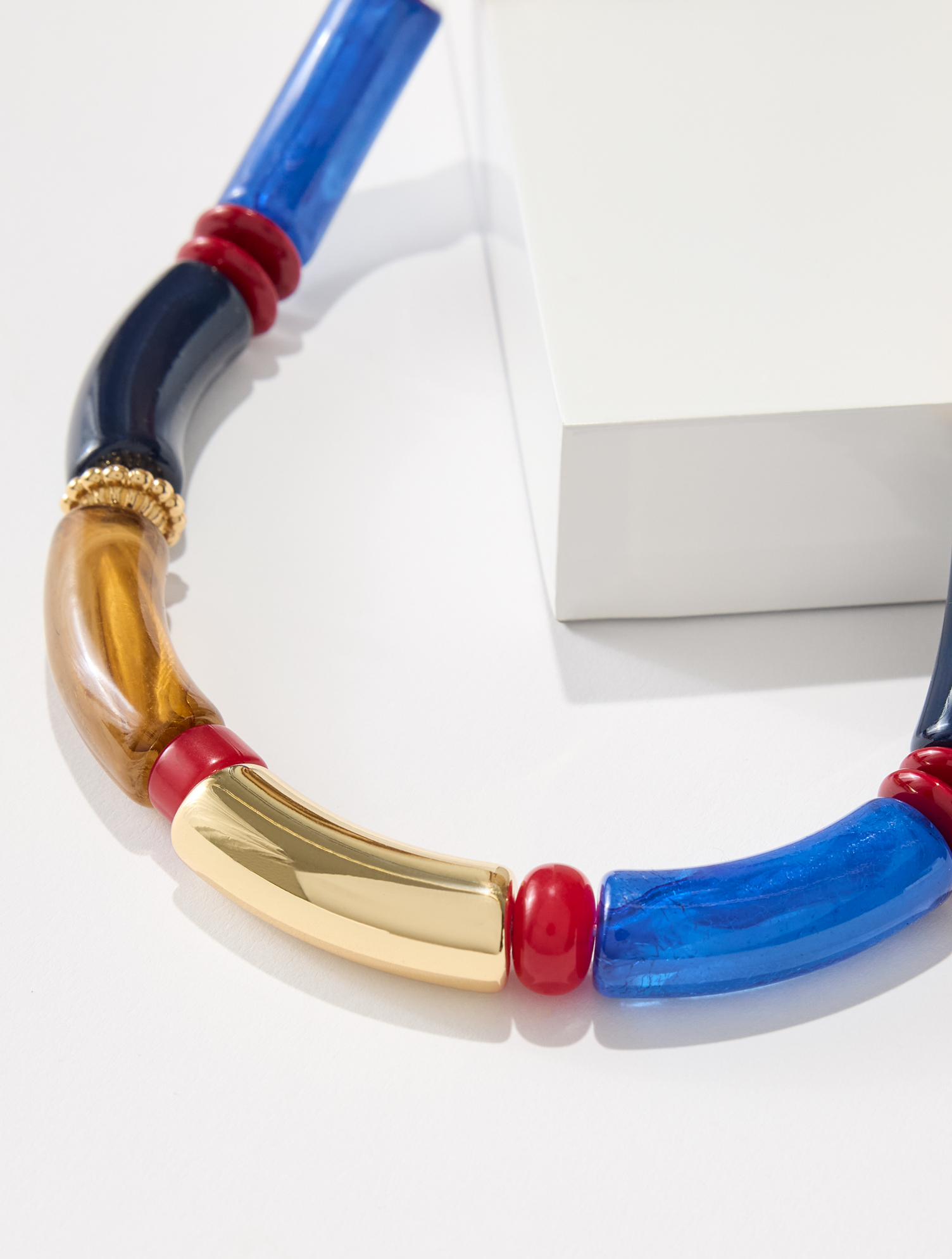Isabel Tube Bead Necklace
