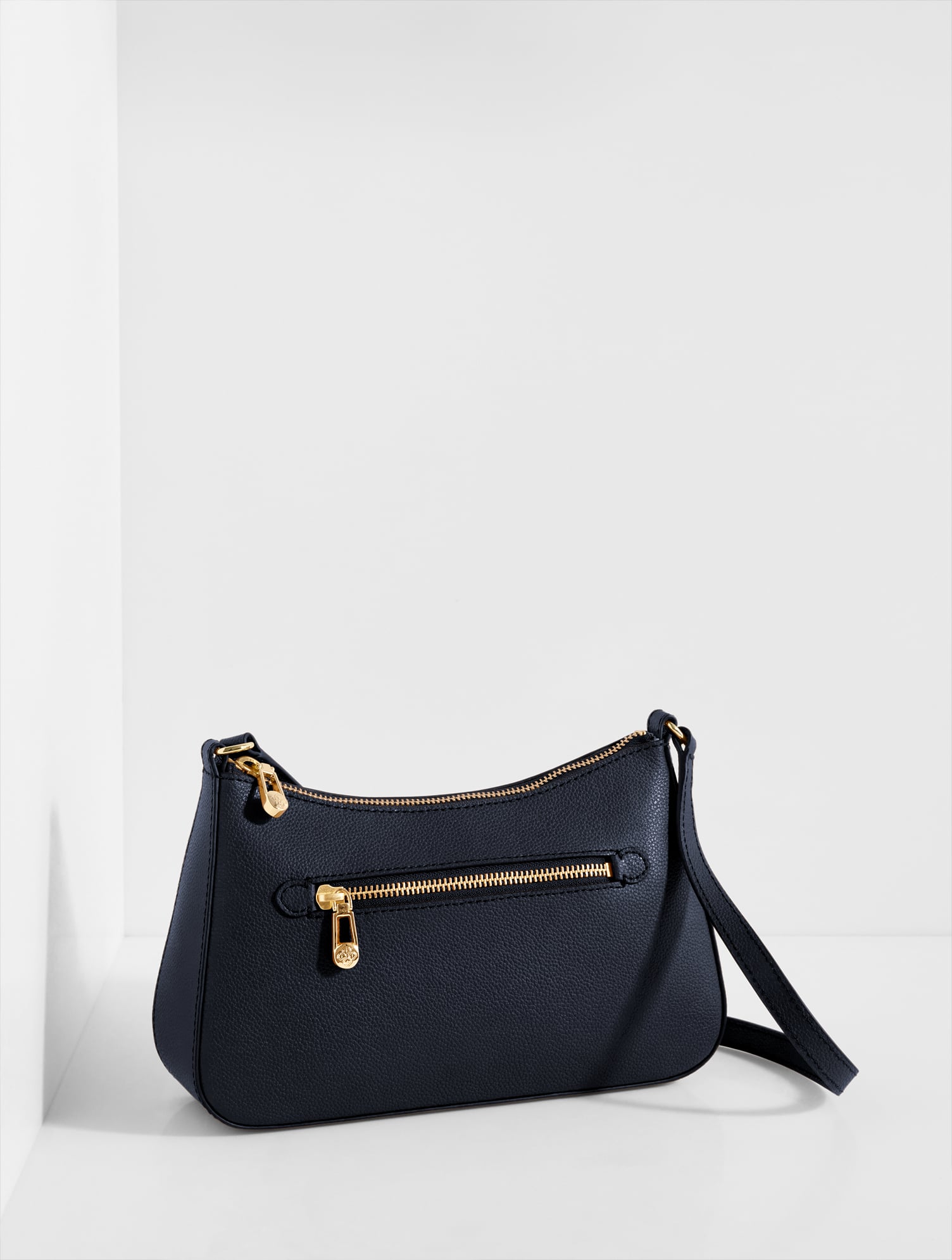 Evelyn Pebble Leather Crossbody Bag