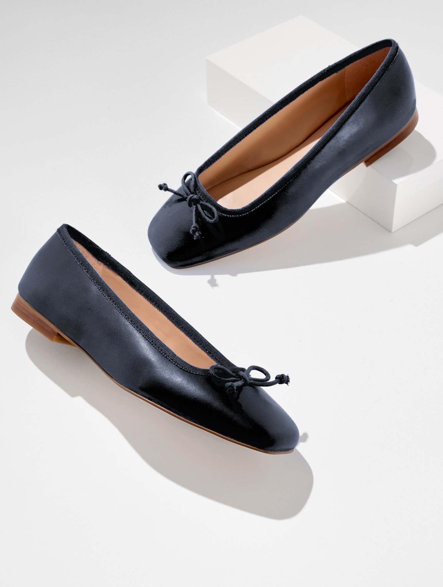Carrington Nappa Ballet Flats