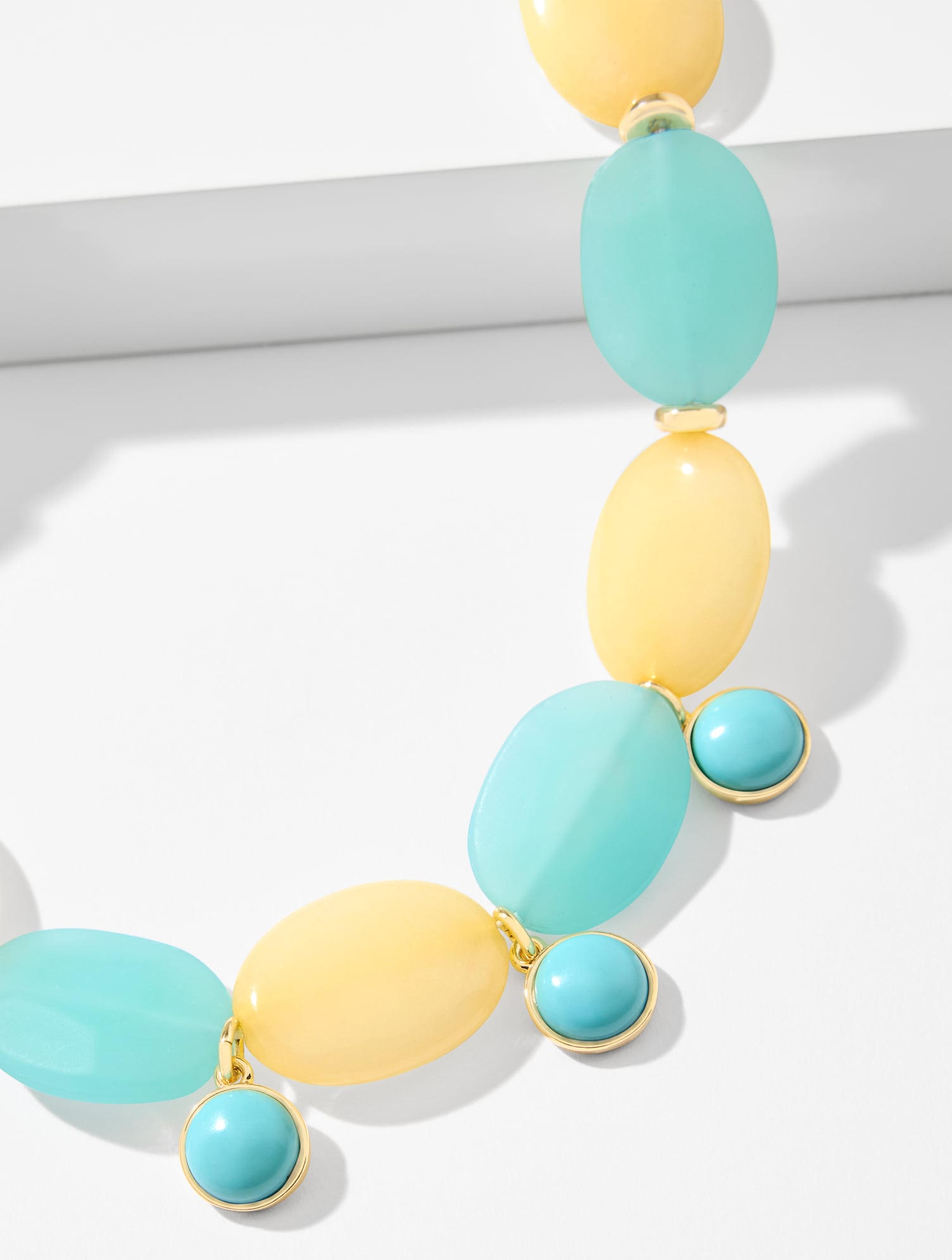 Garden Gems Necklace - Sea Salt BlueGold - 001 Talbots 65$