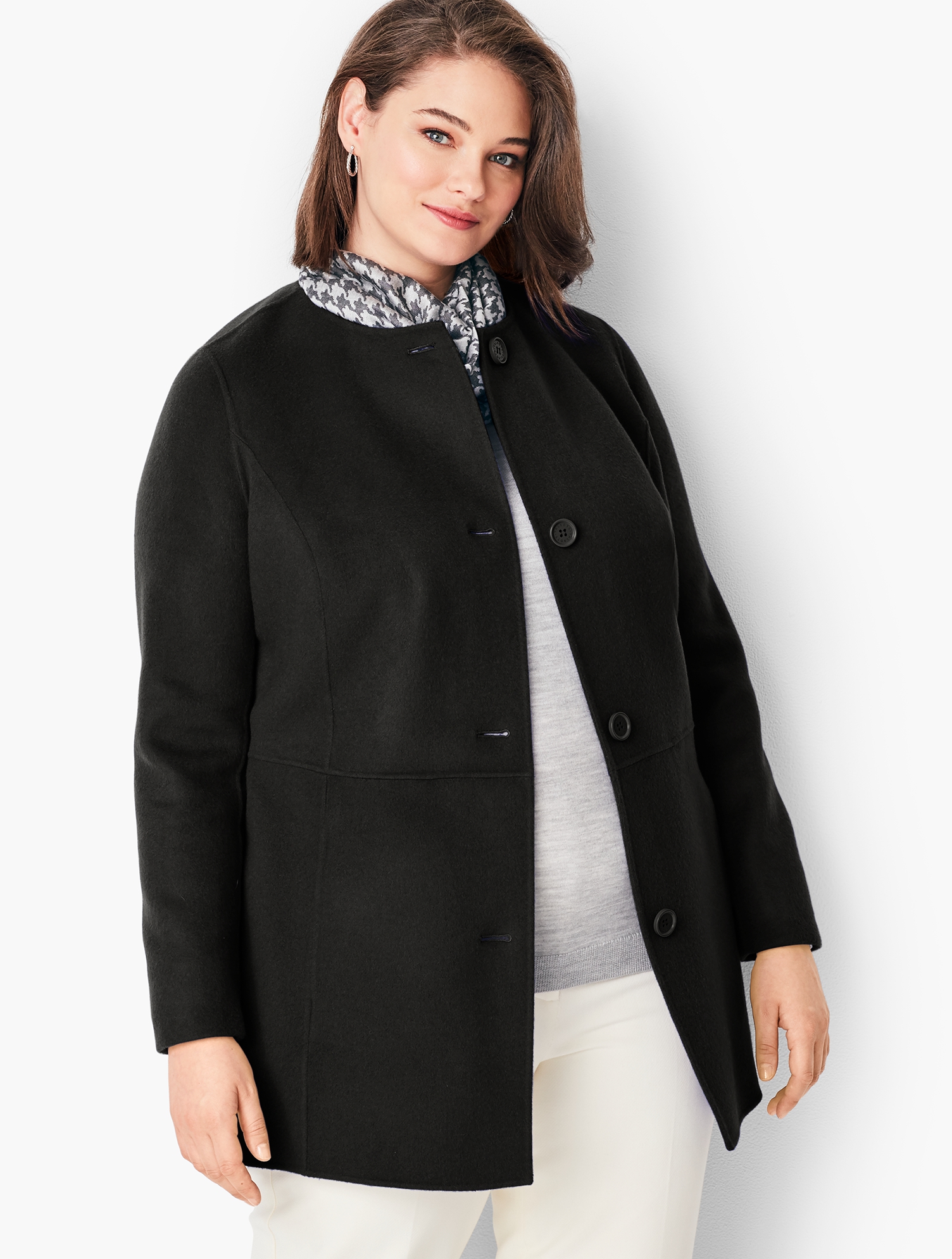 Double-Face Wool Jacket | Talbots