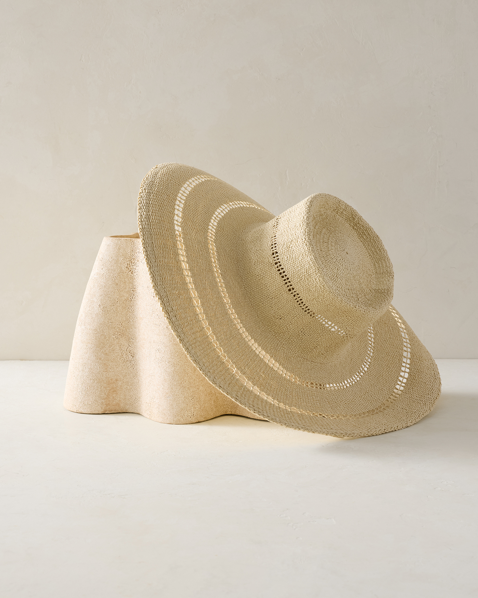 Straw Perforated Sun Hat