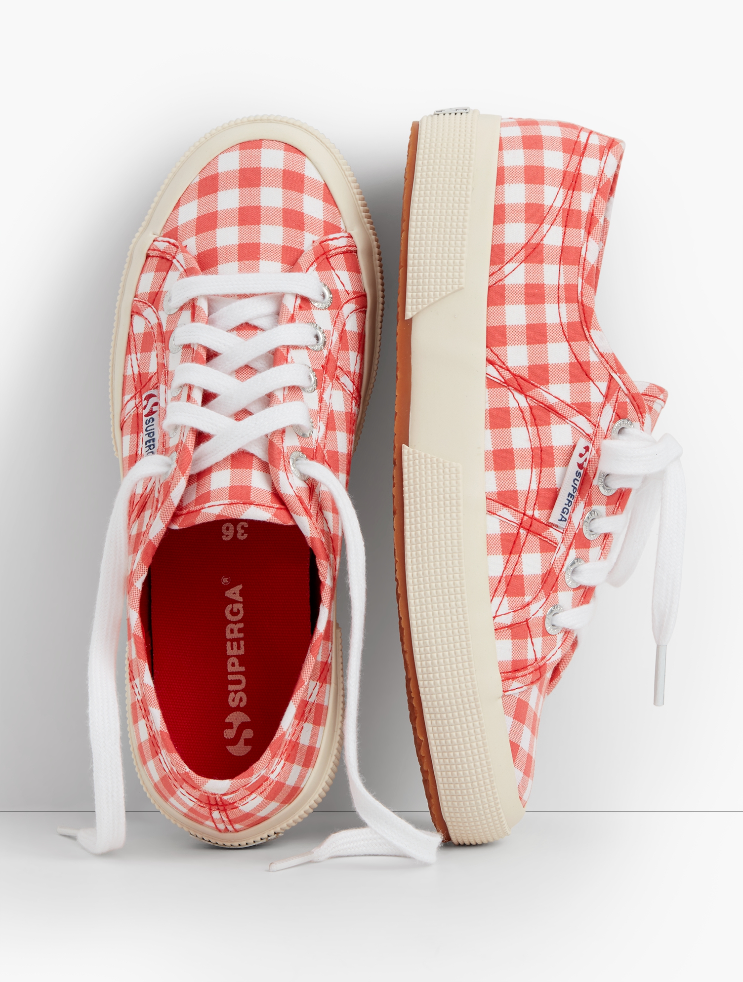 Superga® Sneakers-Gingham Talbots