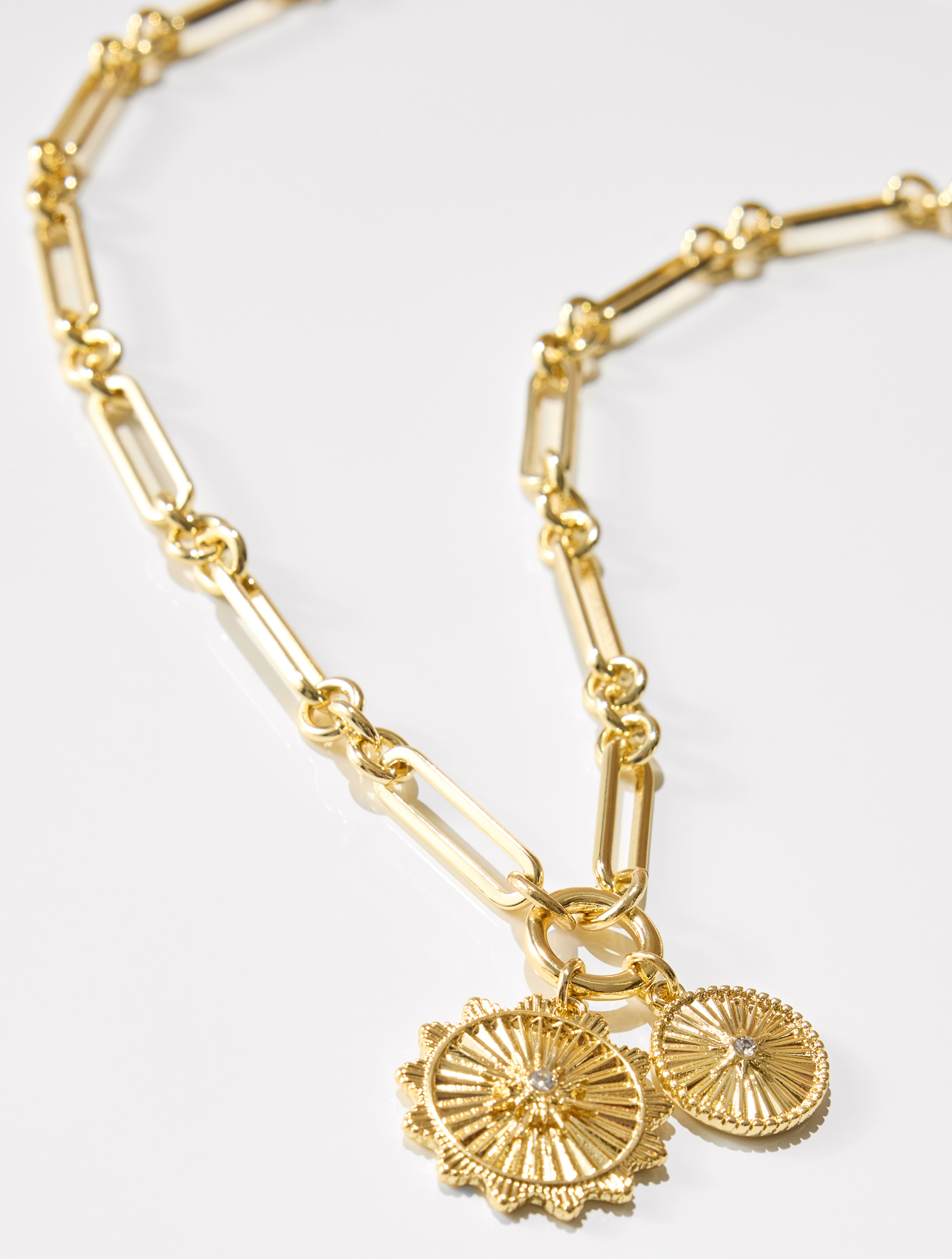 Deco Heirloom Charm Necklace