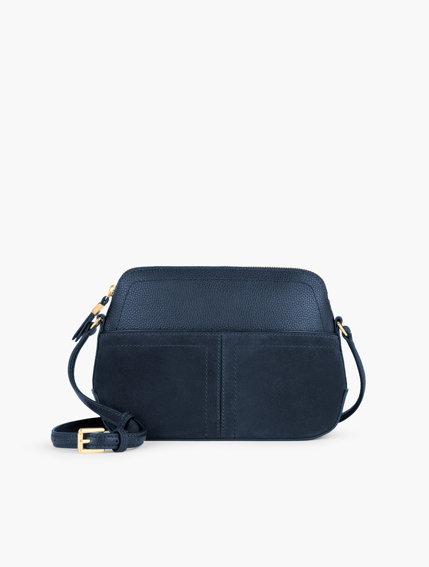 Talbots Ellis Leather Crossbody Bag - Blue - 001  In Blue