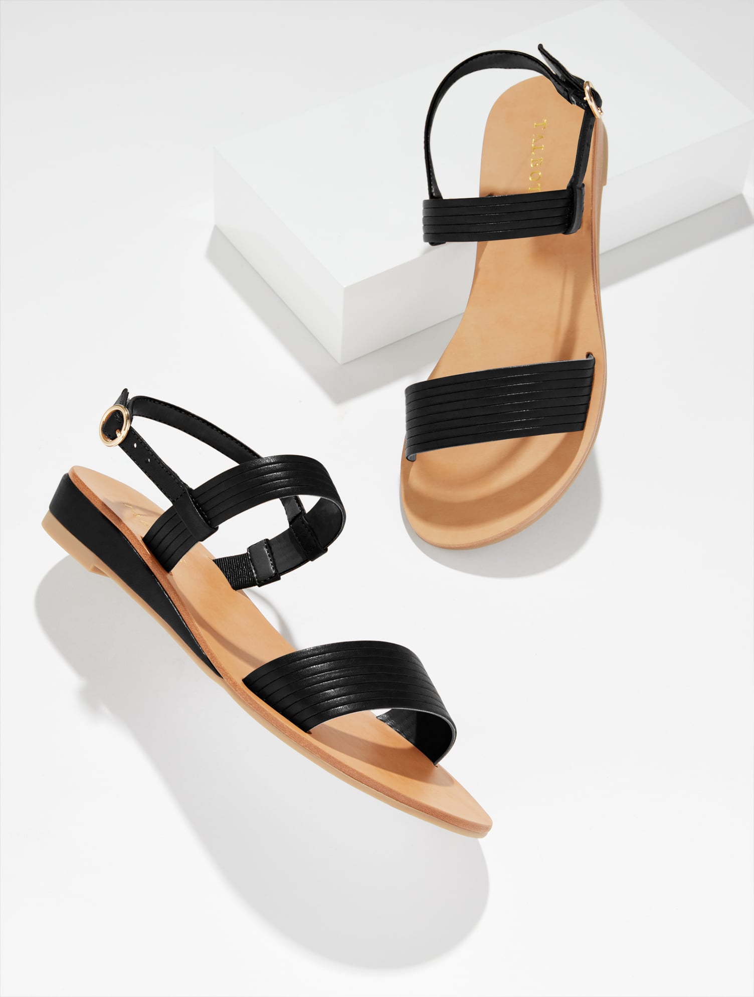 Gracelyn Nappa Wedge Sandals - thumbnail 5