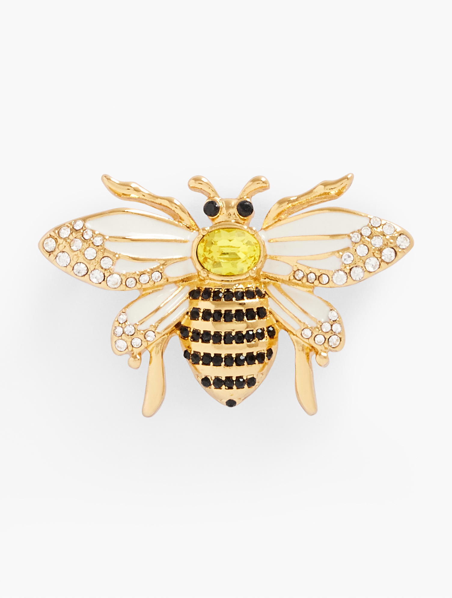 Talbots Honeybee Brooch - Daisy/gold - 001