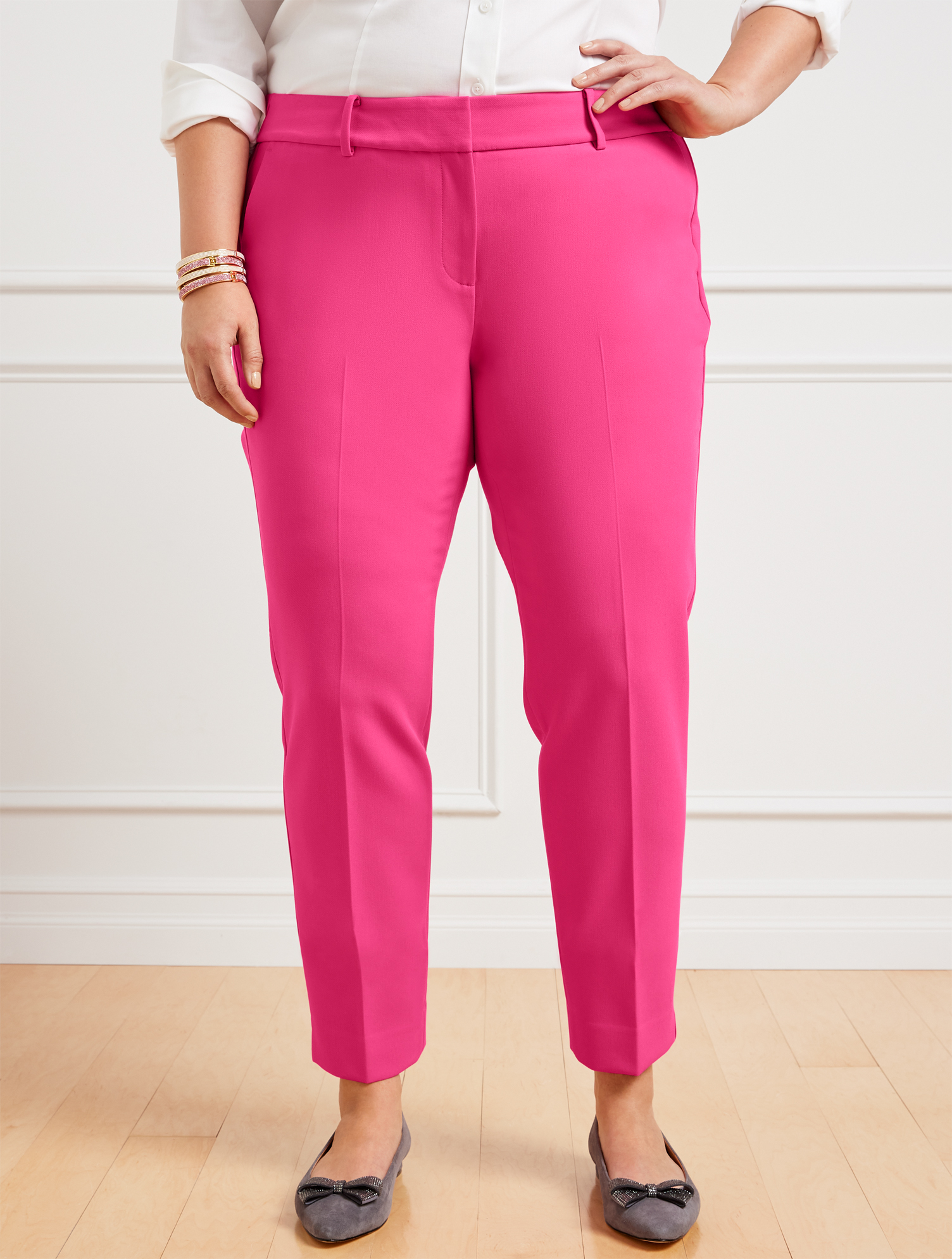 Talbots Hampshire Straight Ankle Pants | Talbots