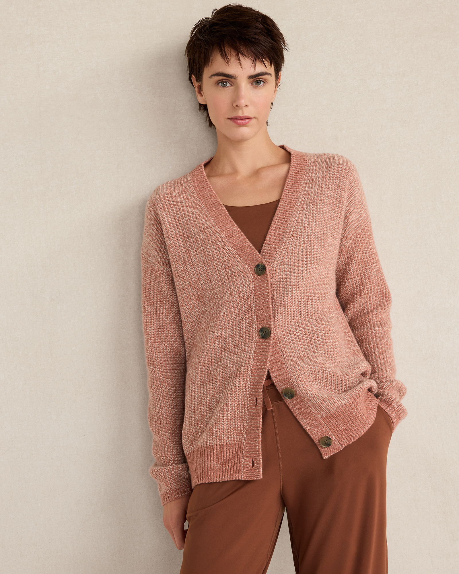 Cashmere Shaker Stitch Cardigan | Haven Well Within