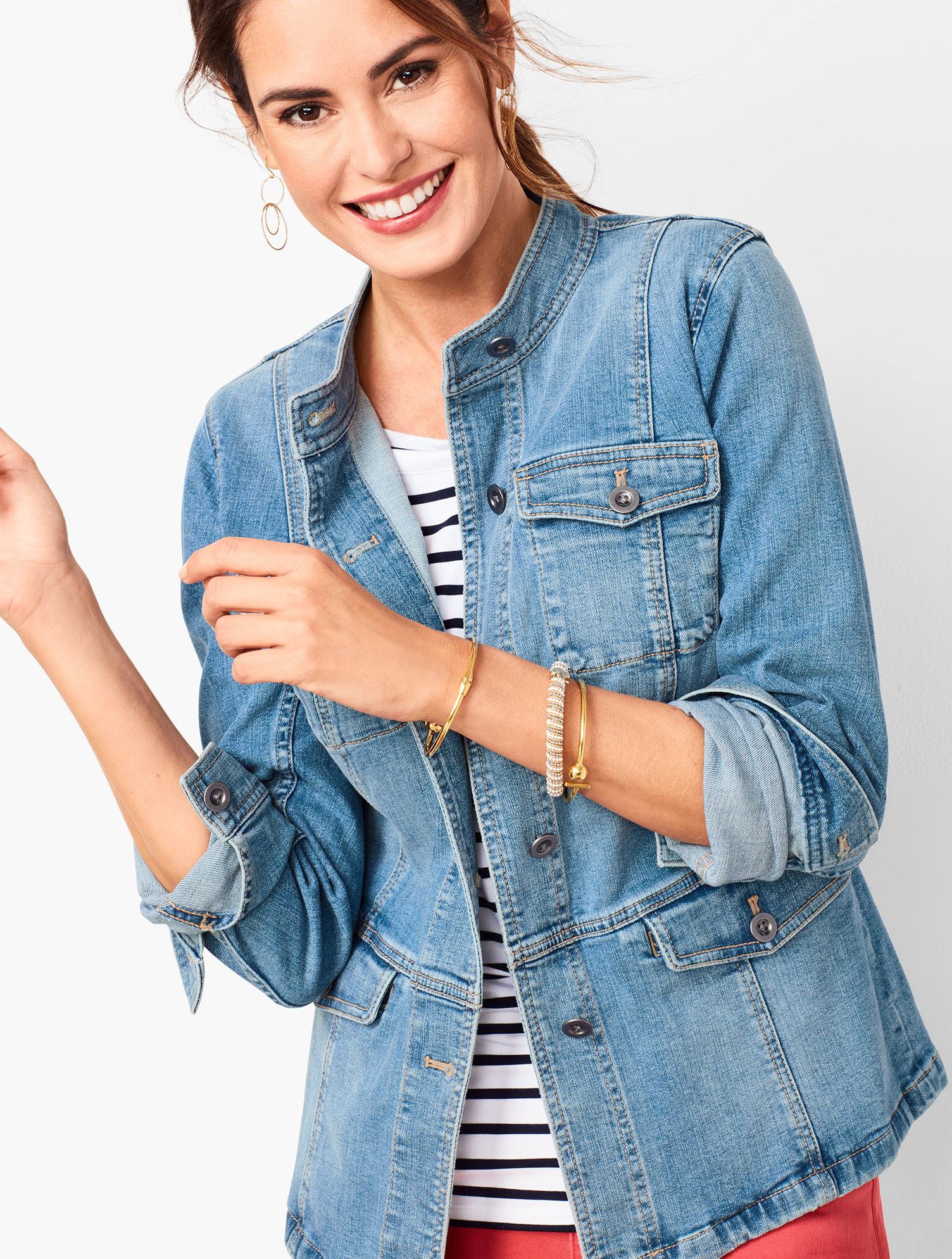 Lightweight Jean Jacket | Talbots