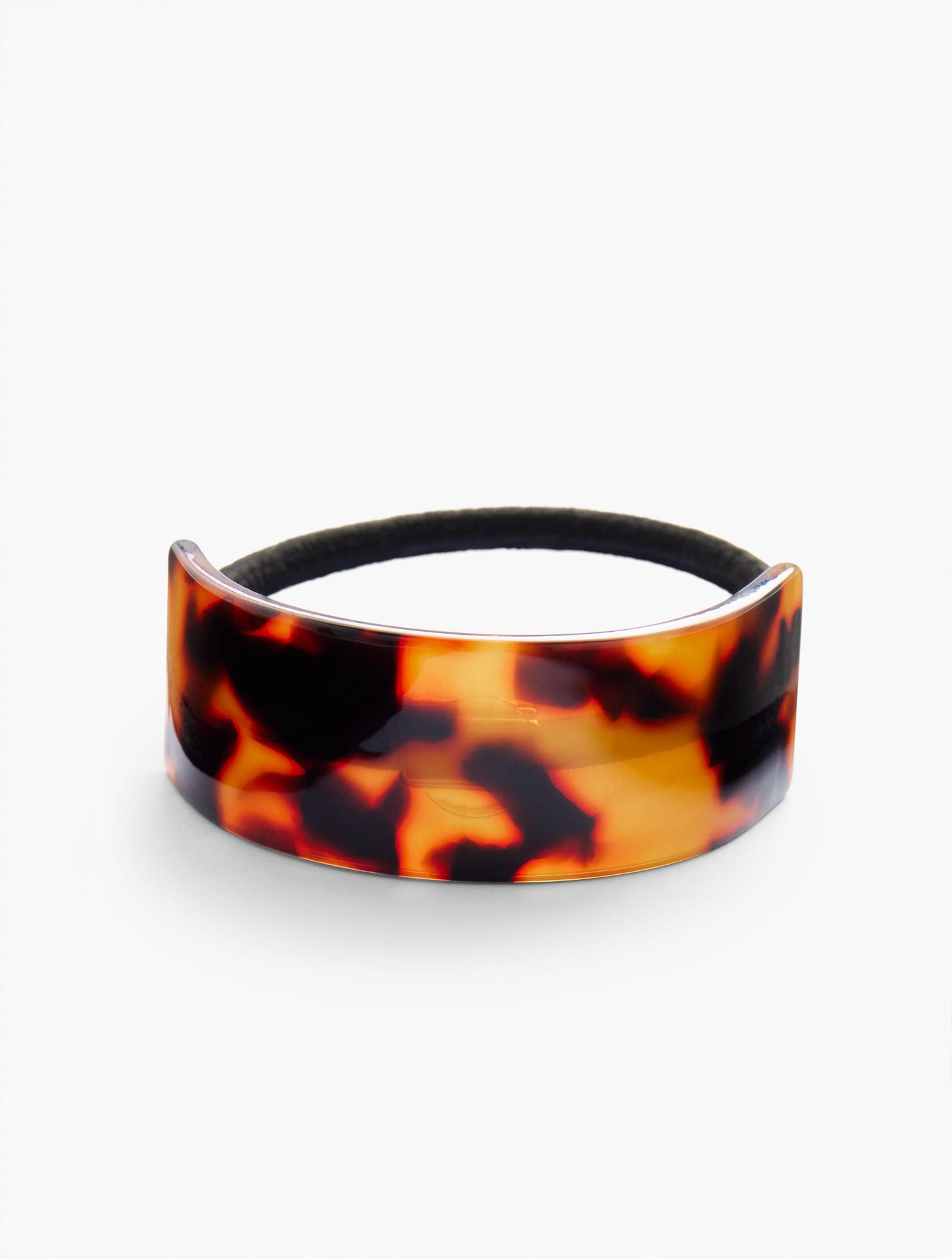 Tortoiseshell Hair Tie - Caramel Tort - 001 Talbots