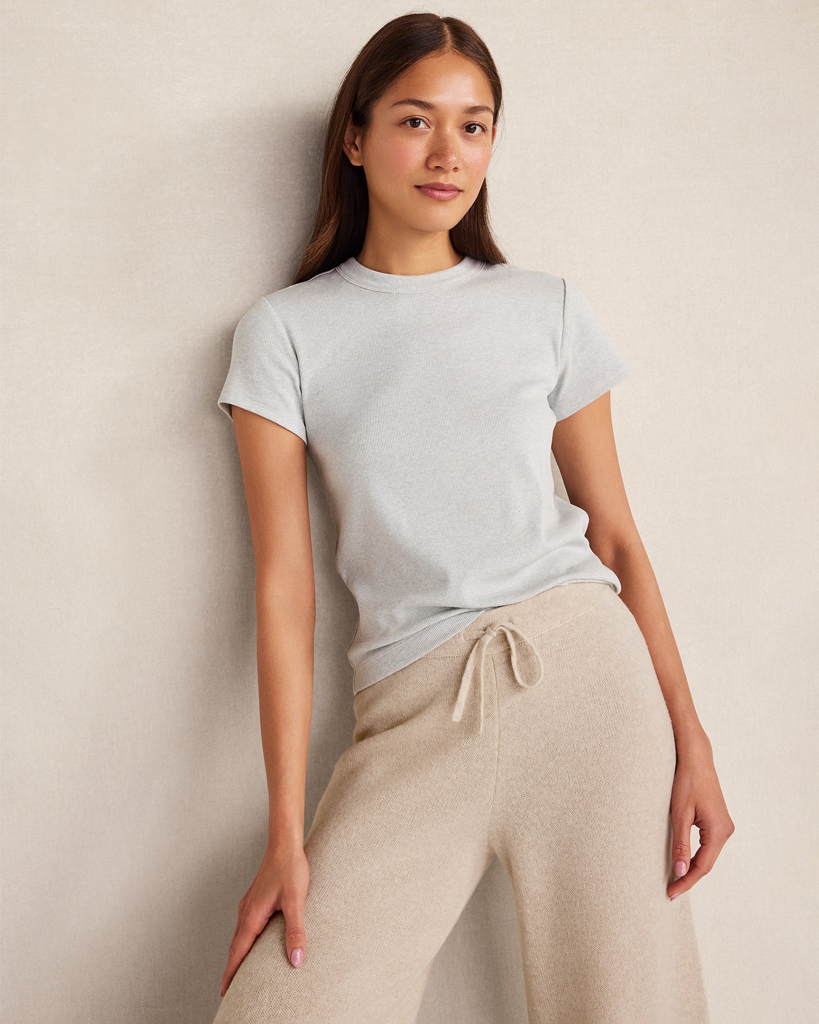 Botanical-Dyed Organic Cotton Short Sleeve Tee