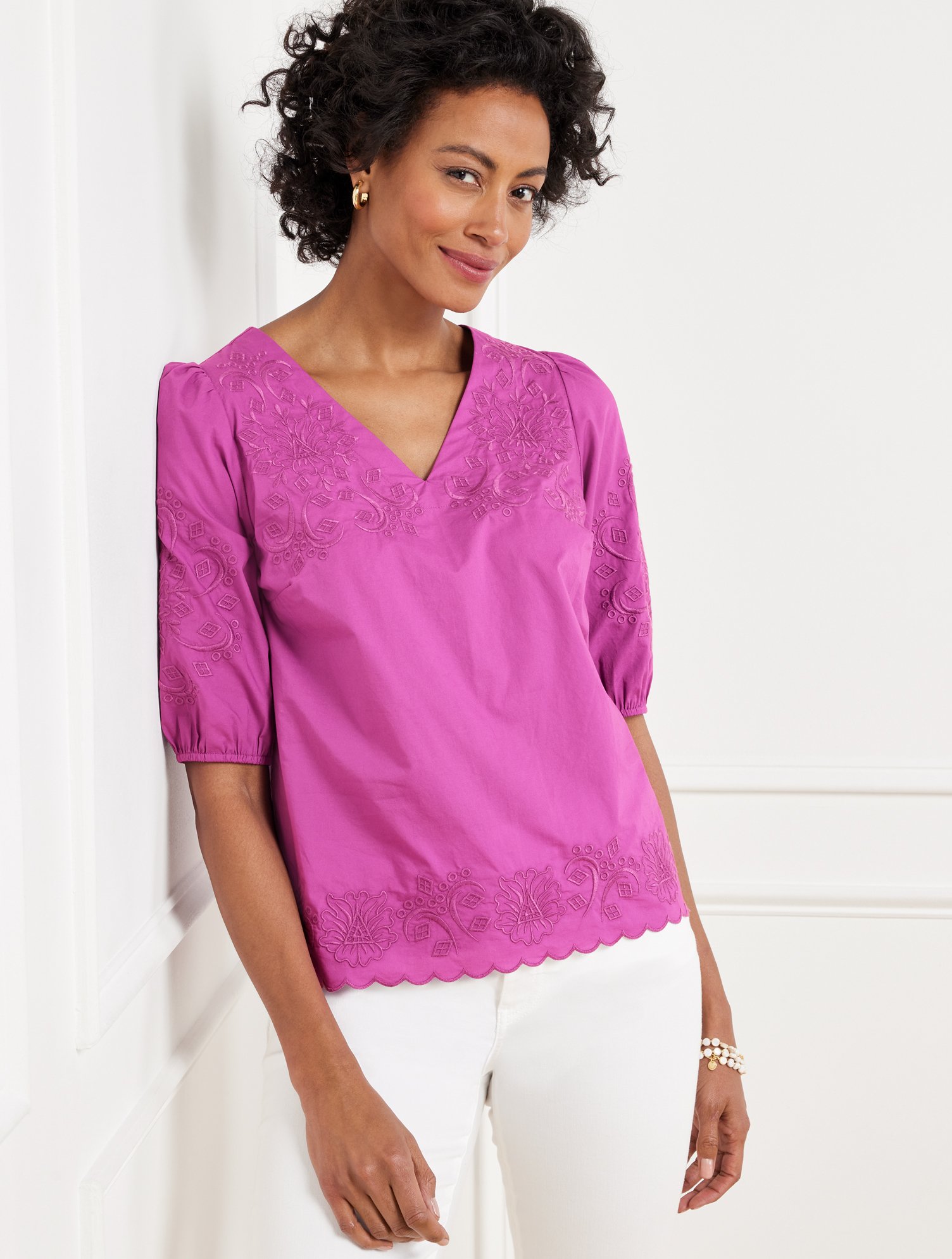 The Fashion Passion Modern Classic Shirt - Secret Garden | Talbots