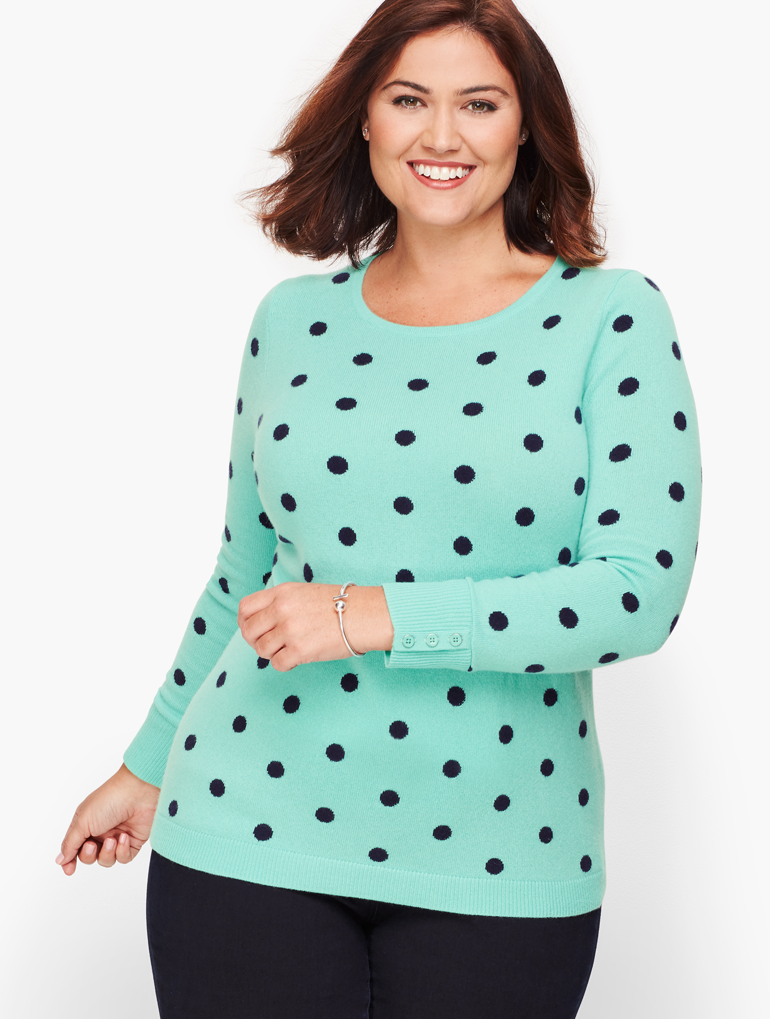 トップス c0mi dot ribbon sweat / gray Heather Grey Honor Sweatshirt