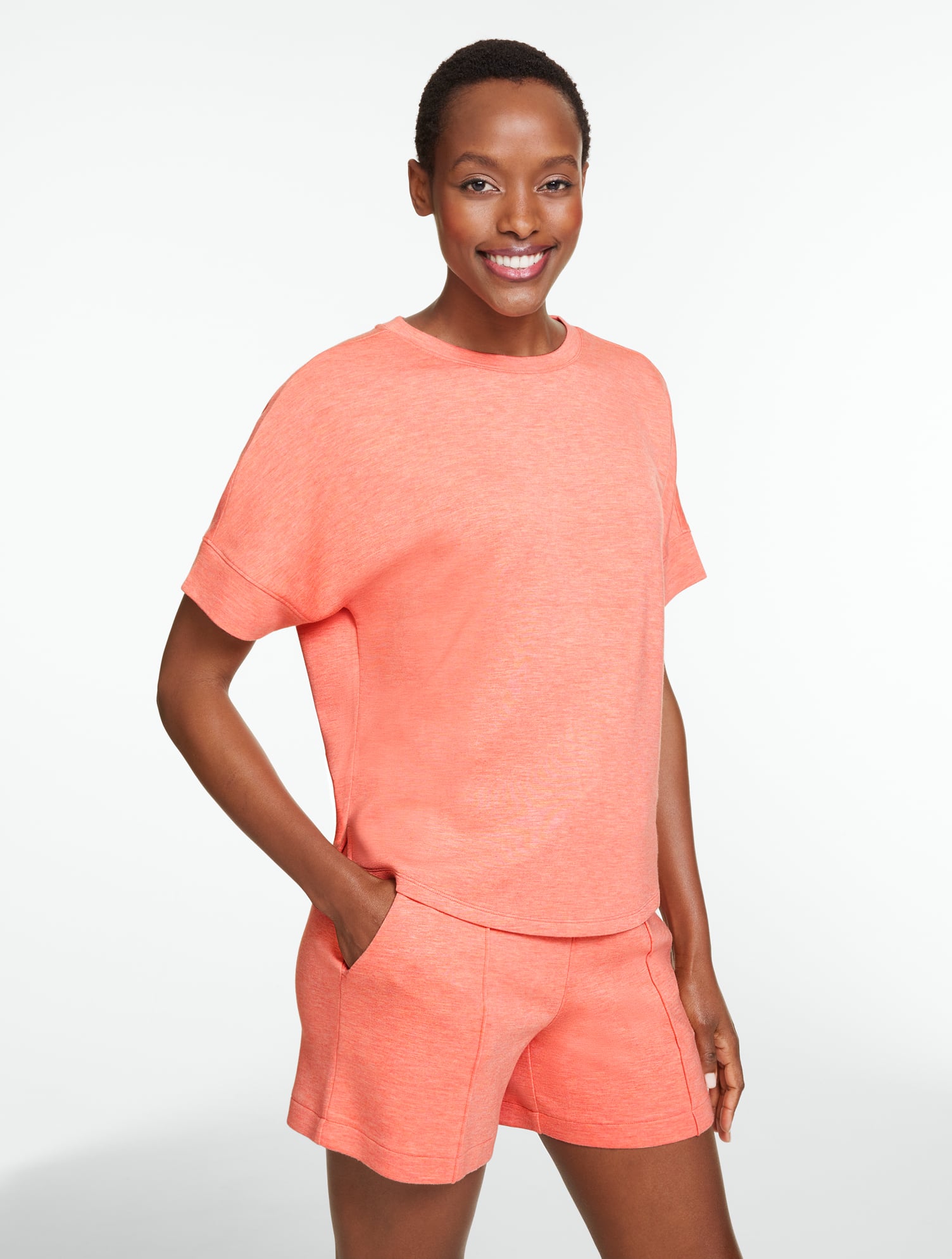 AirKnit Stretch Short Sleeve Crewneck Tee
