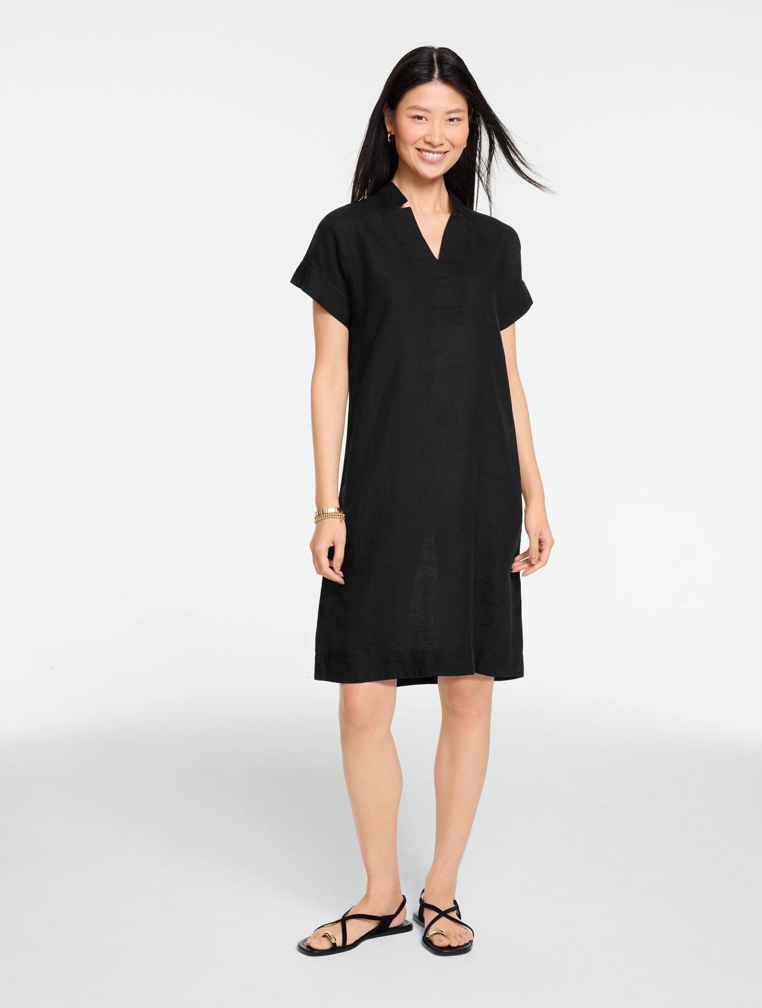 chinese dress ladies Women's Cotton Linen Tiered A-Line Tshirt Dress Summer Casual Loose Flowy  Beach Flutter Swing Dresses Knee Length Black at Amazon Women's Clothing  store